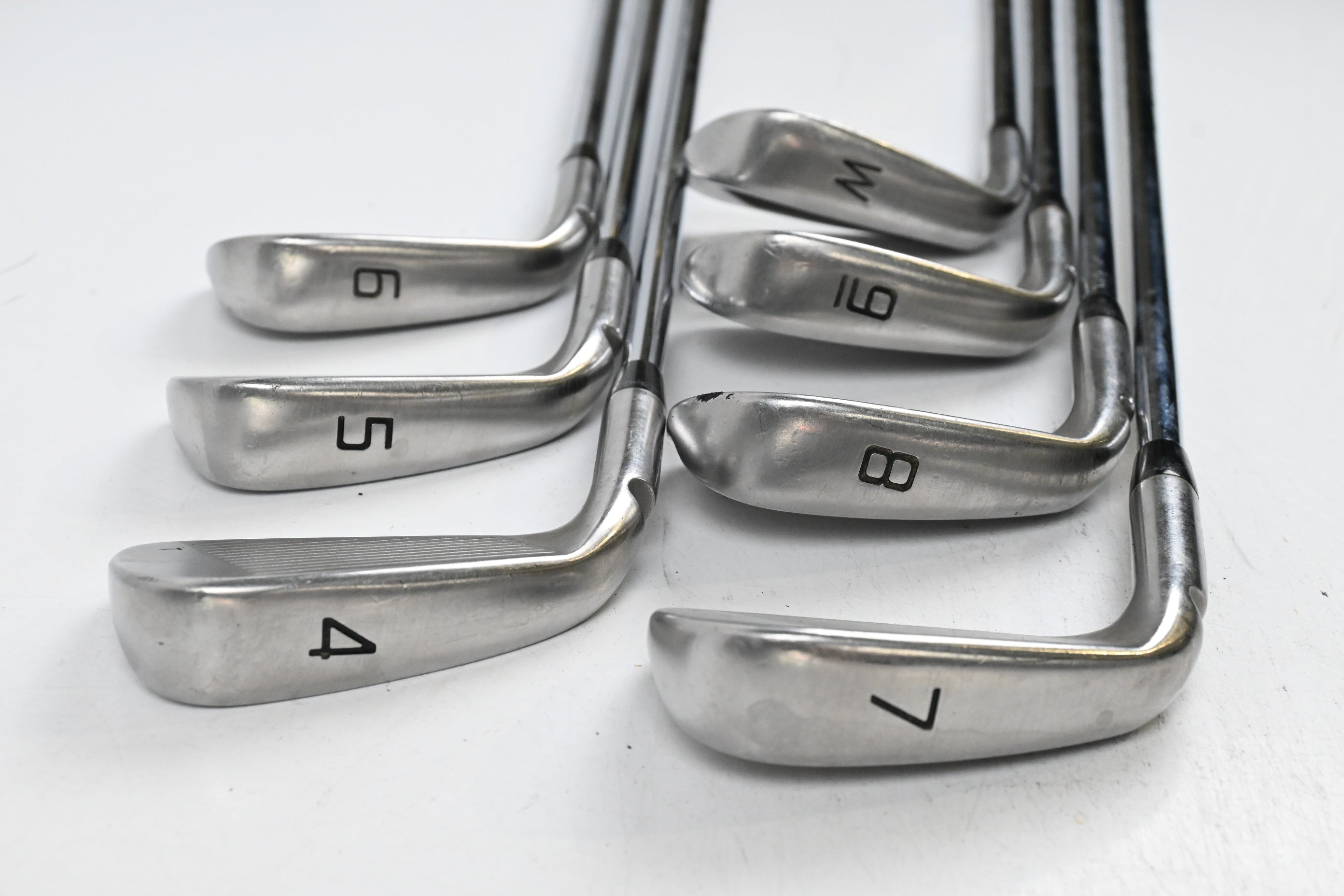 Ping I Series Irons / 4-PW / Blue Dot / Stiff Flex Ping AWT 2.0