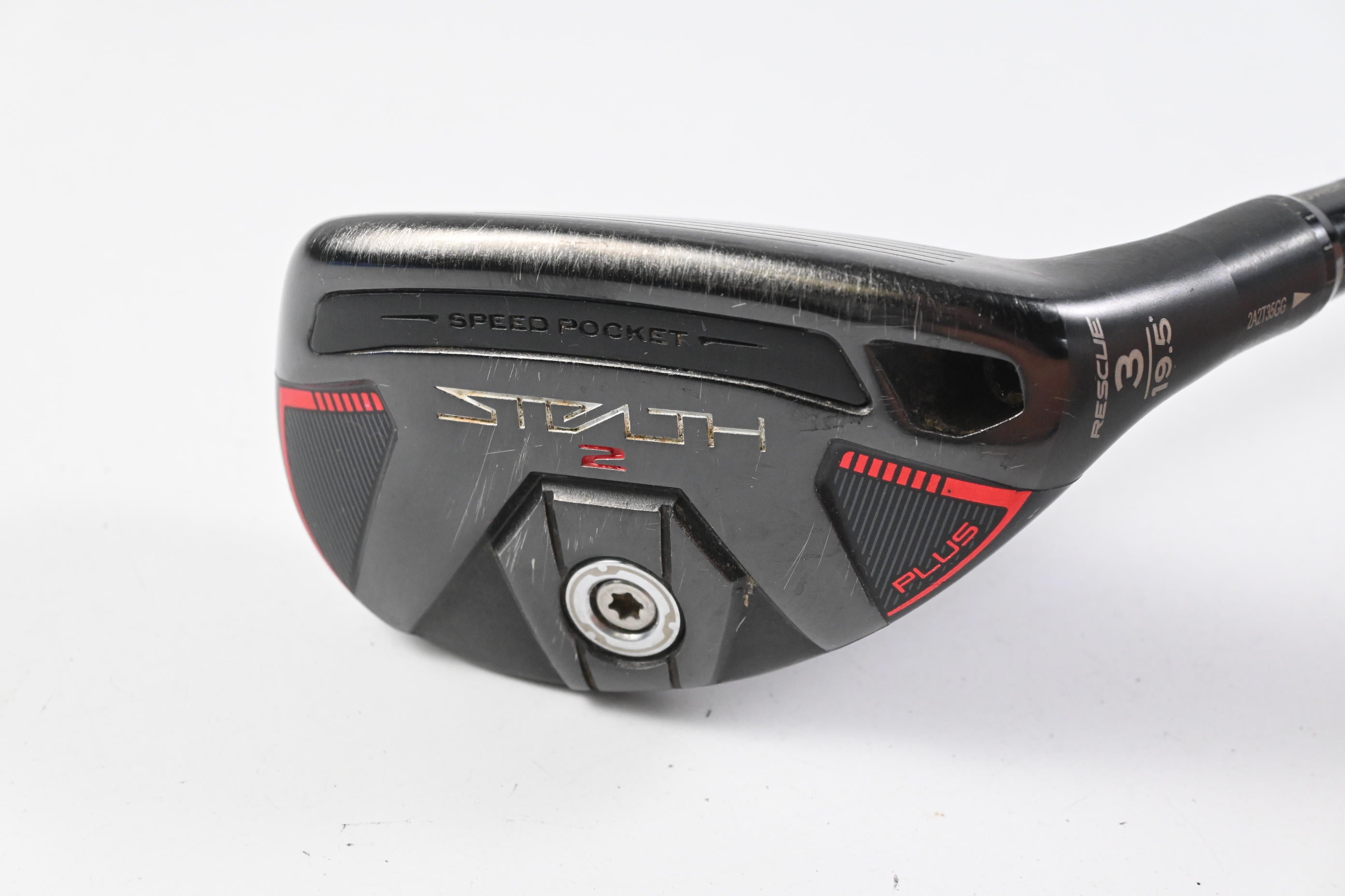 Taylormade Stealth 2 Plus #3 Hybrid / 19.5 Degree / Stiff Flex HZRDUS Smoke Red