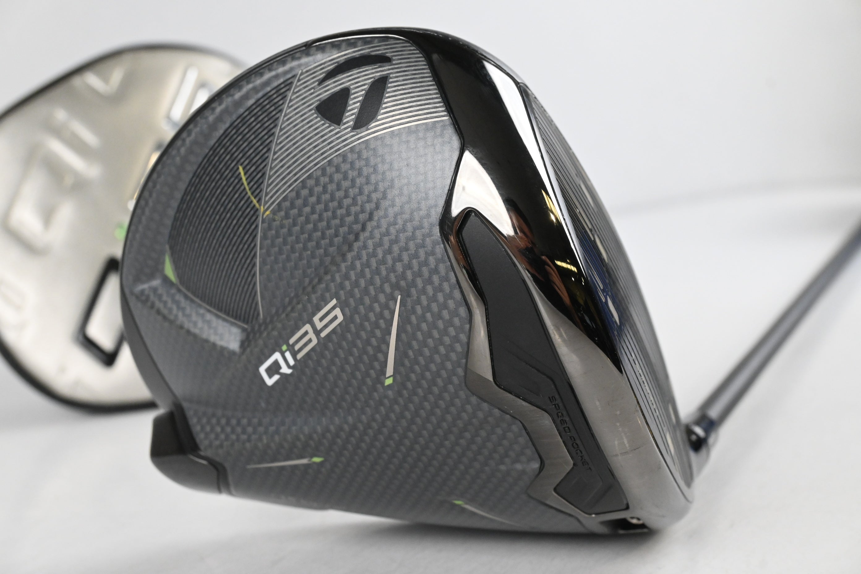 Taylormade Qi35 Max Driver / 12 Degree / Stiff Flex Reax Blue 50 Shaft