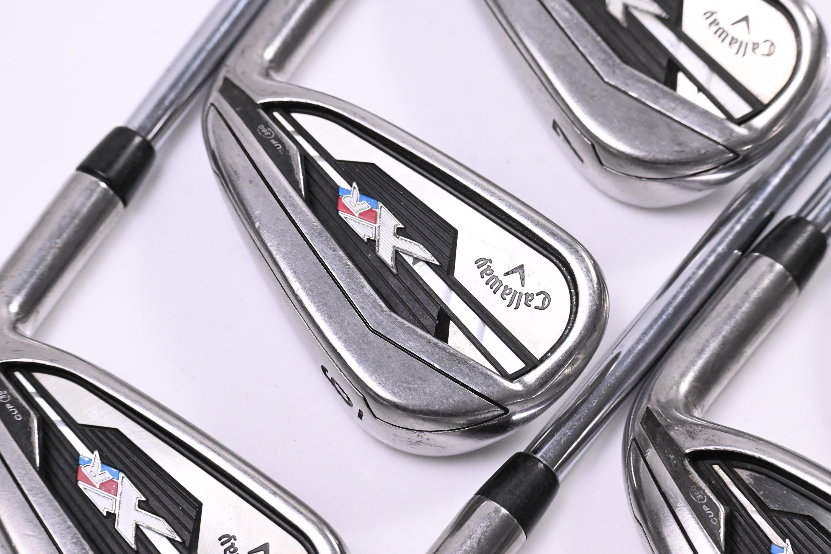 Callaway XR Irons / 5-PW / Stiff Flex True Temper Speed Steep Steel Shafts