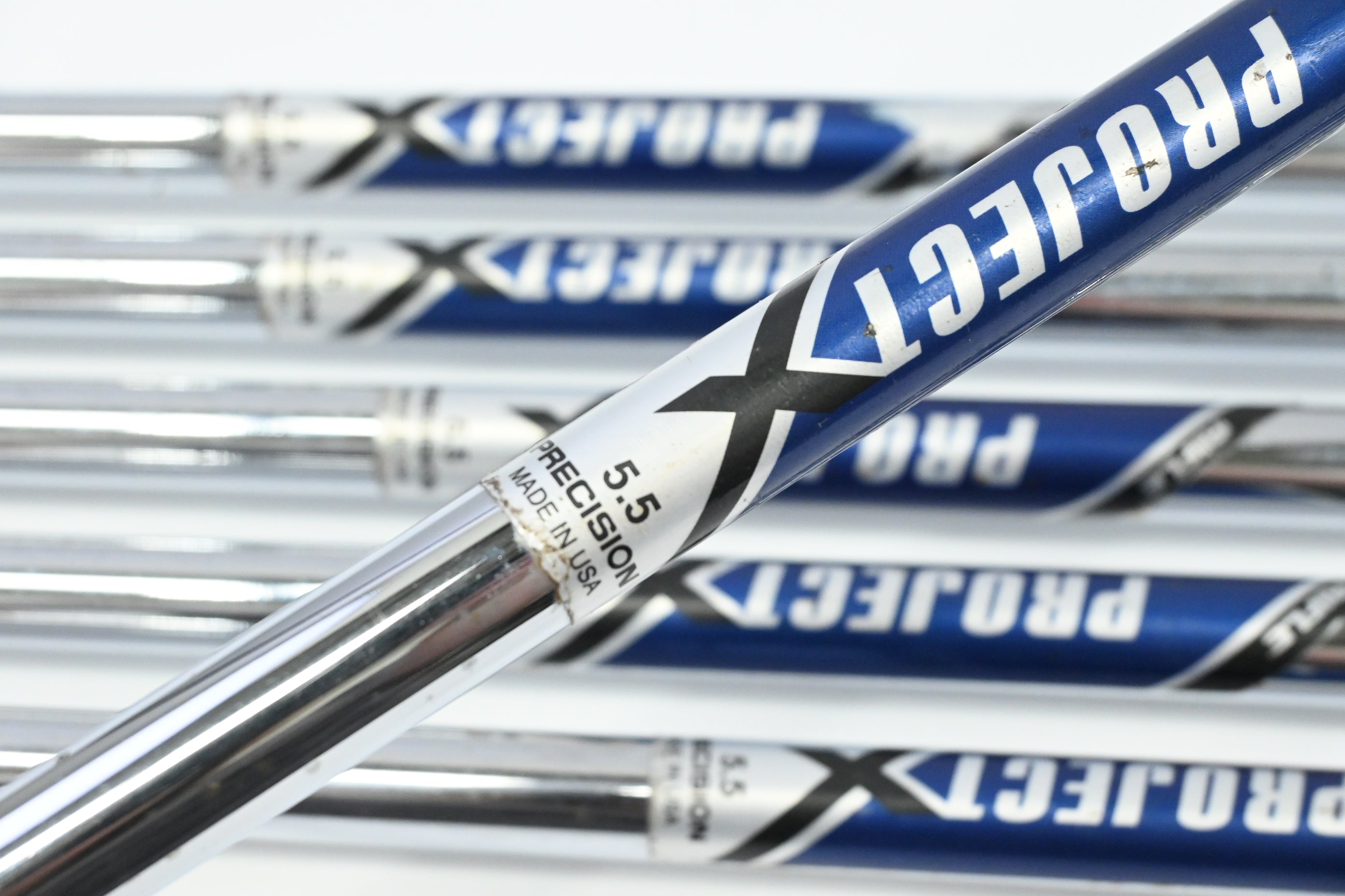Mizuno MP-64 Irons / 5-PW / Regular Plus Flex Project X Rifle Shafts