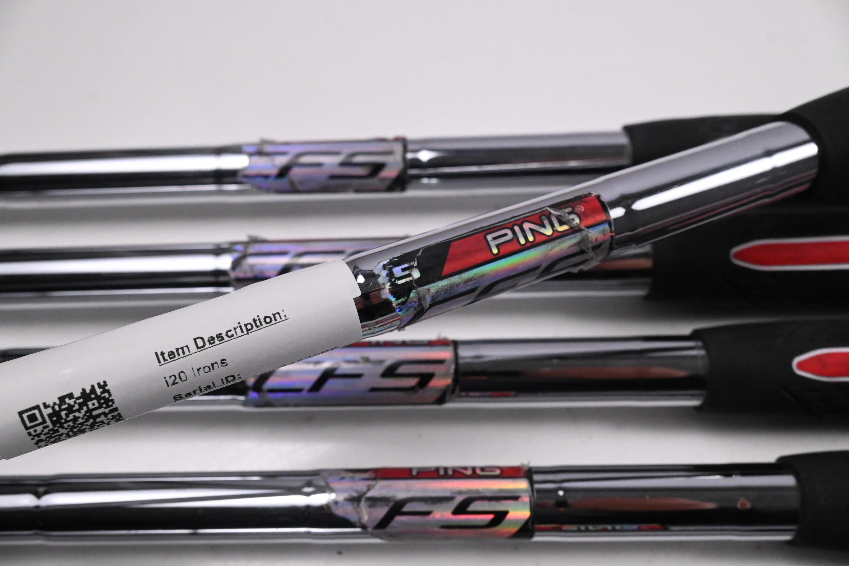 Ping i20 Irons / 3-PW / Green Dot / Stiff Flex Ping CFS Steel Shafts