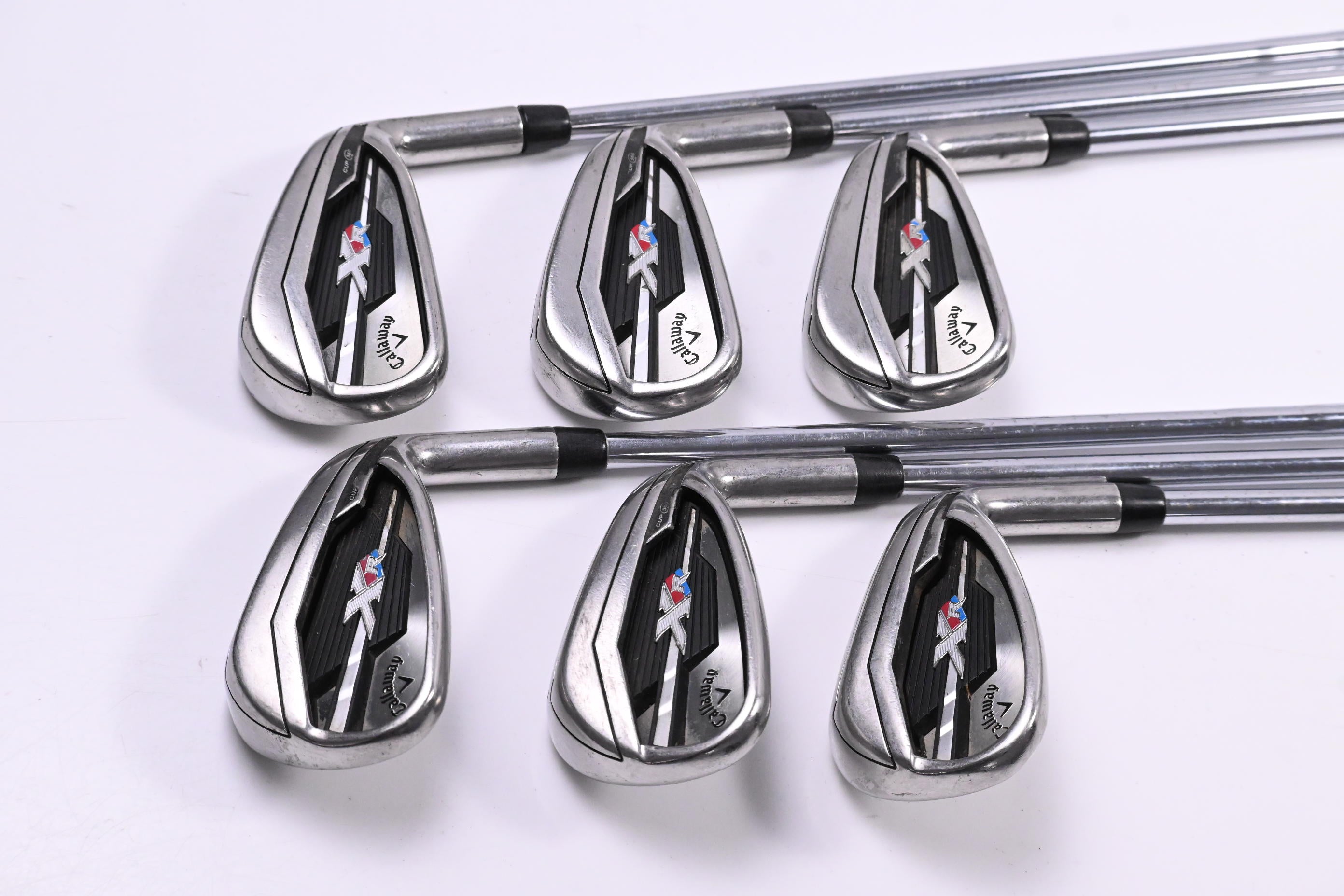 Callaway XR Irons / 5-PW / Stiff Flex True Temper Speed Steep Steel Shafts