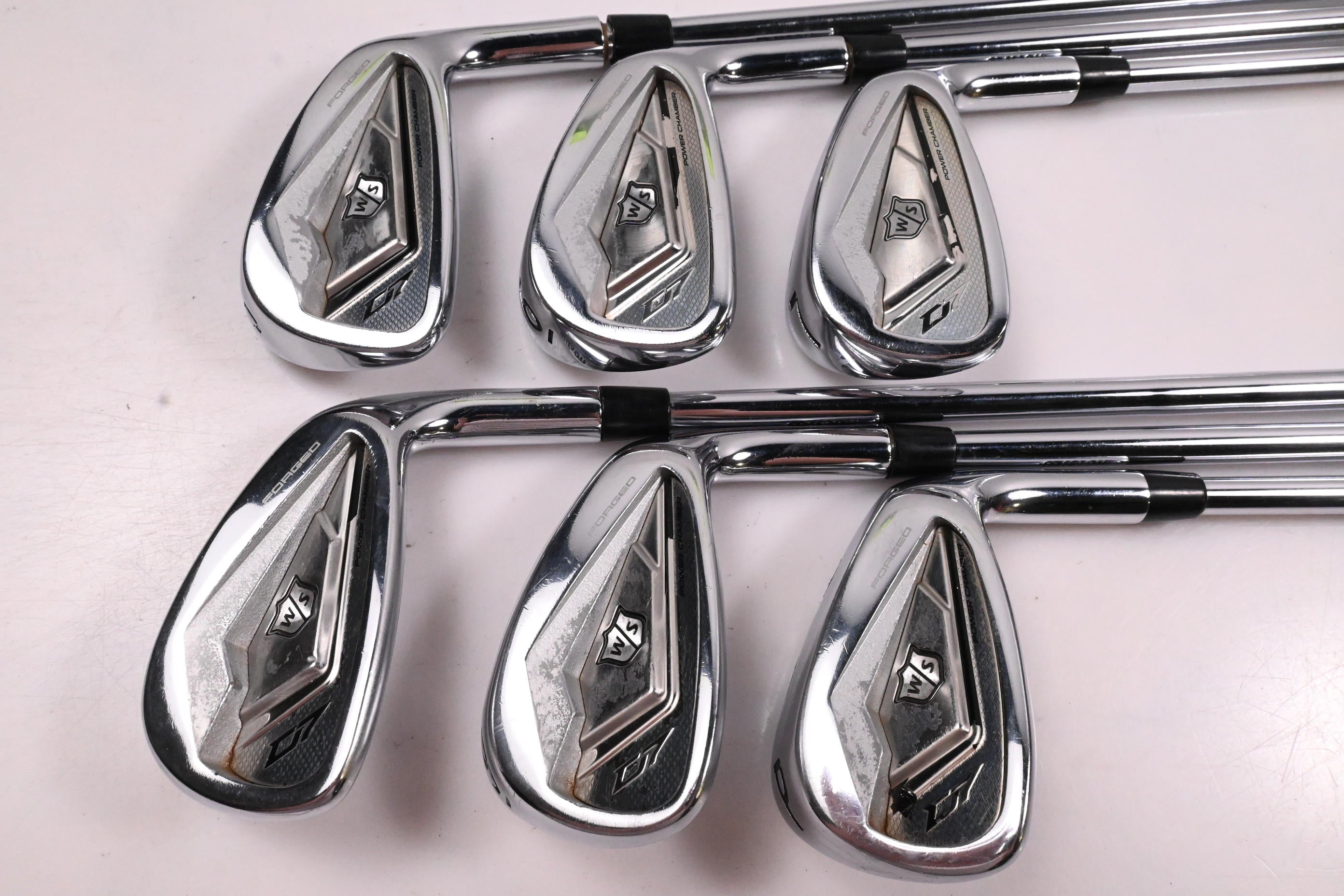 Wilson D7 Forged Irons / 5-PW / Regular Flex KBS $-Taper Lite 95 Shafts