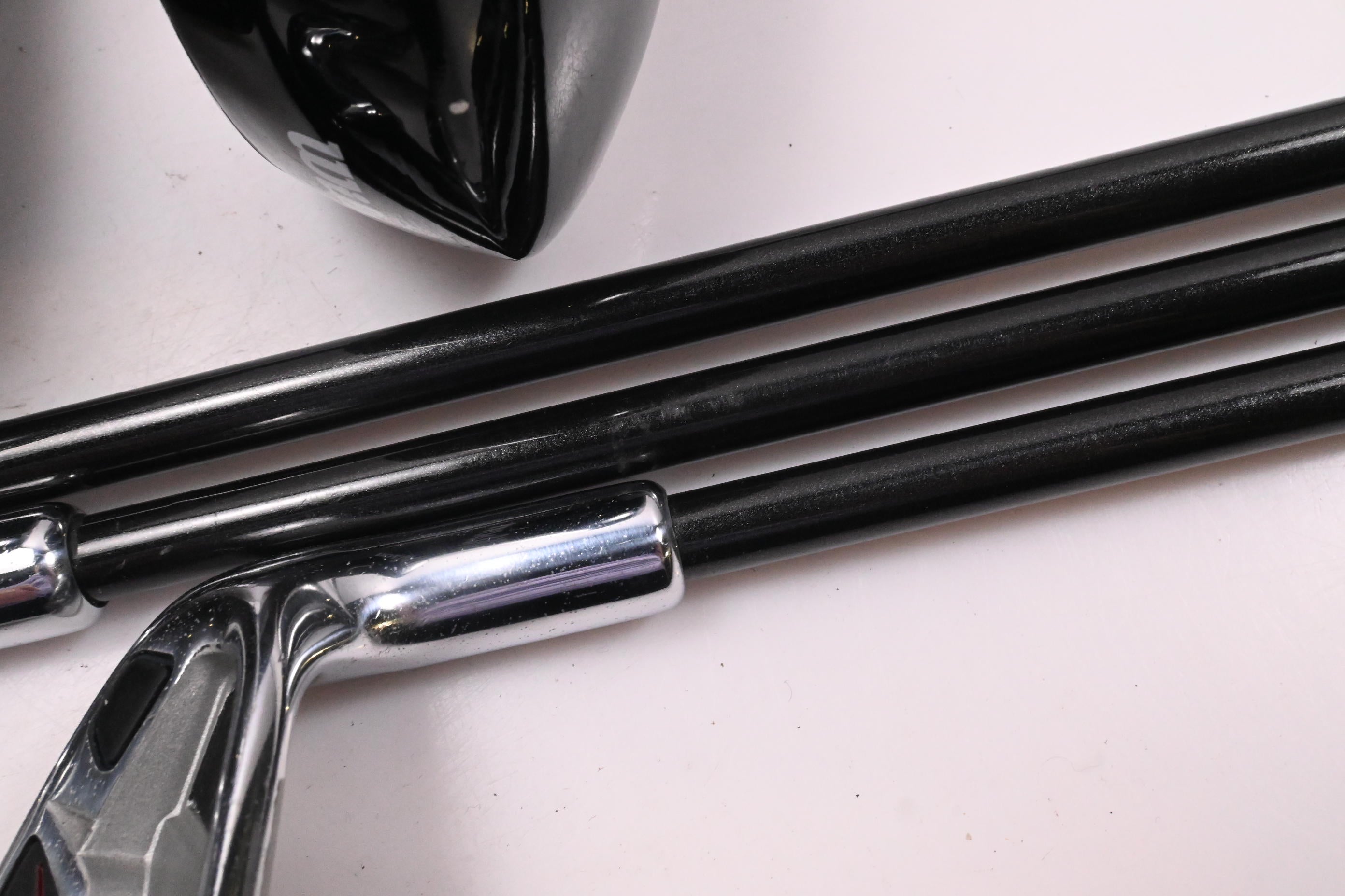 Junior Wilson Deep Red Package Set / Woods, Irons, Bag