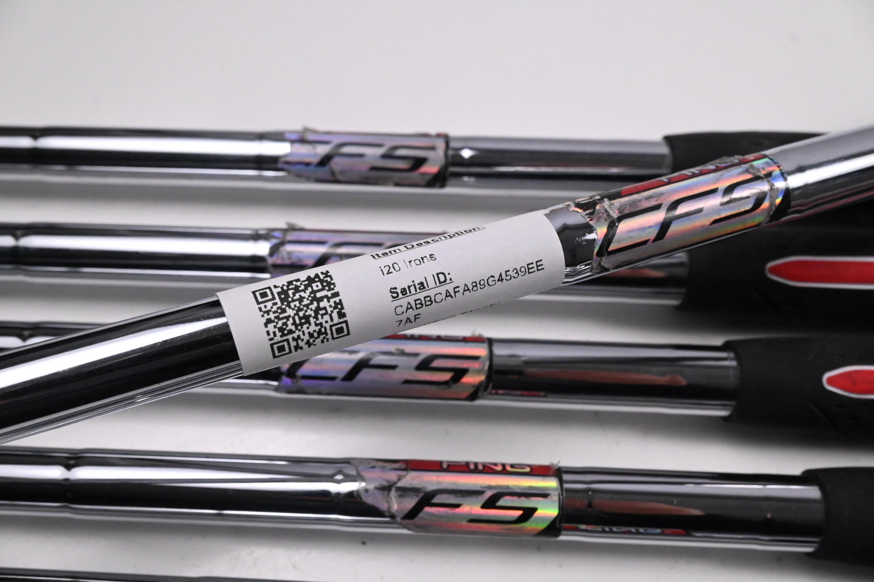 Ping i20 Irons / 3-PW / Green Dot / Stiff Flex Ping CFS Steel Shafts