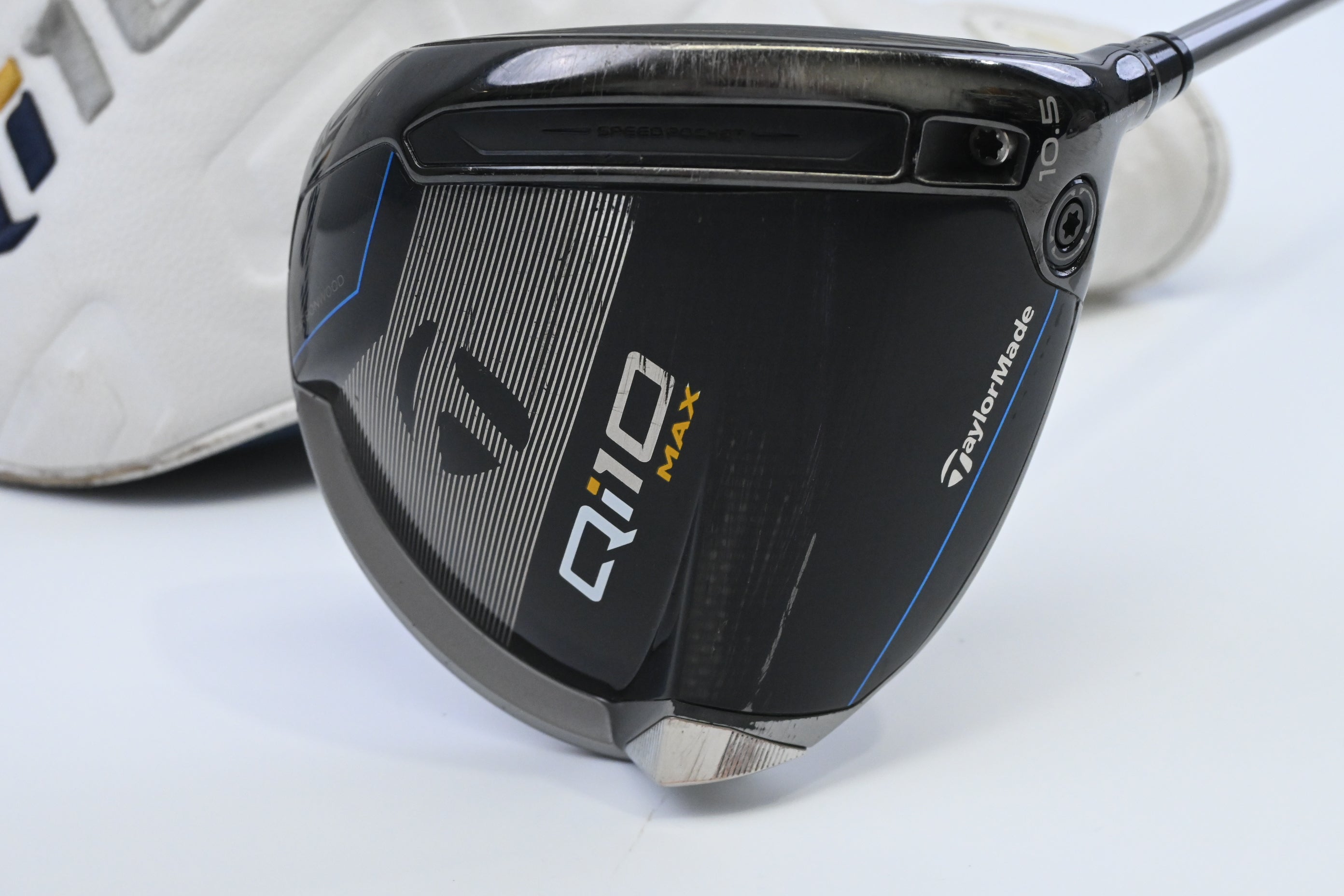 Taylormade Qi10 Max Driver / 10.5 Degree / Stiff Flex Fujikura Speeder NX TCS 50