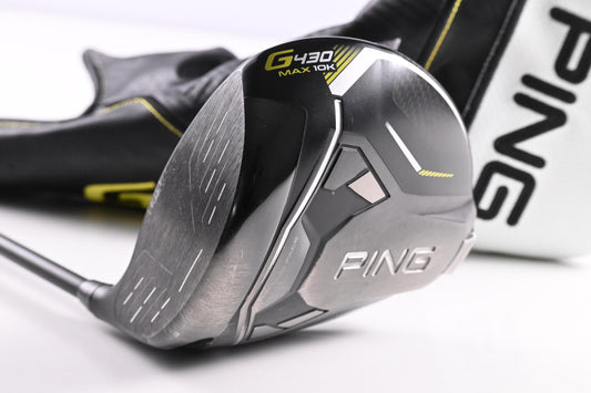 Left Hand Ping G430 Max 10K Driver / 10.5 Degree / Regular Flex Alta CB Black 55