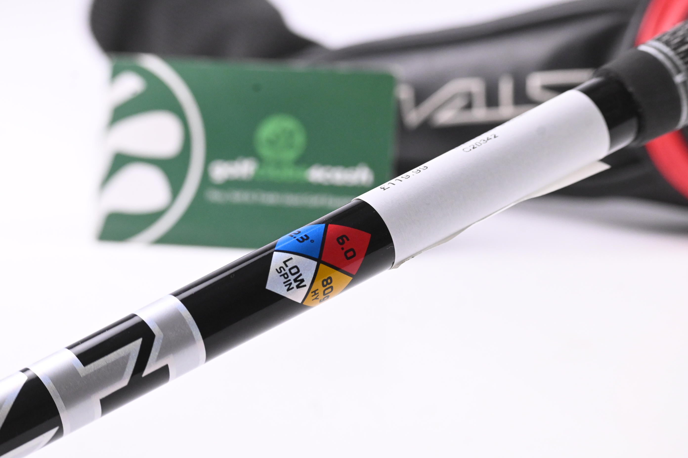 Taylormade Stealth Plus #2 Hybrid / 17 Degree / Stiff Flex Hzrdus Black 80 Shaft