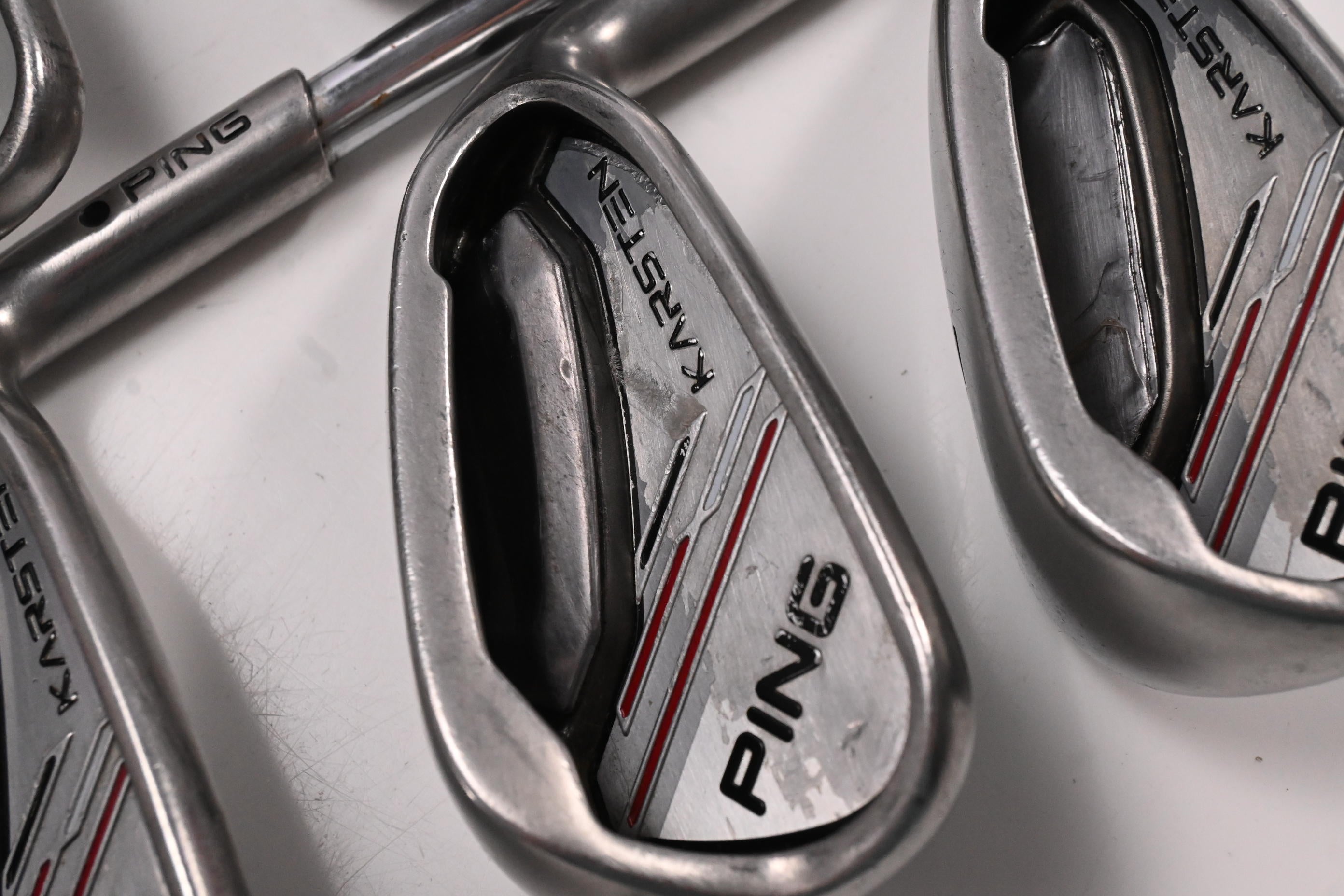 Ping Karsten 2014 Irons / 6-PW / Black Dot / Regular Flex Ping CFS Distance Shafts