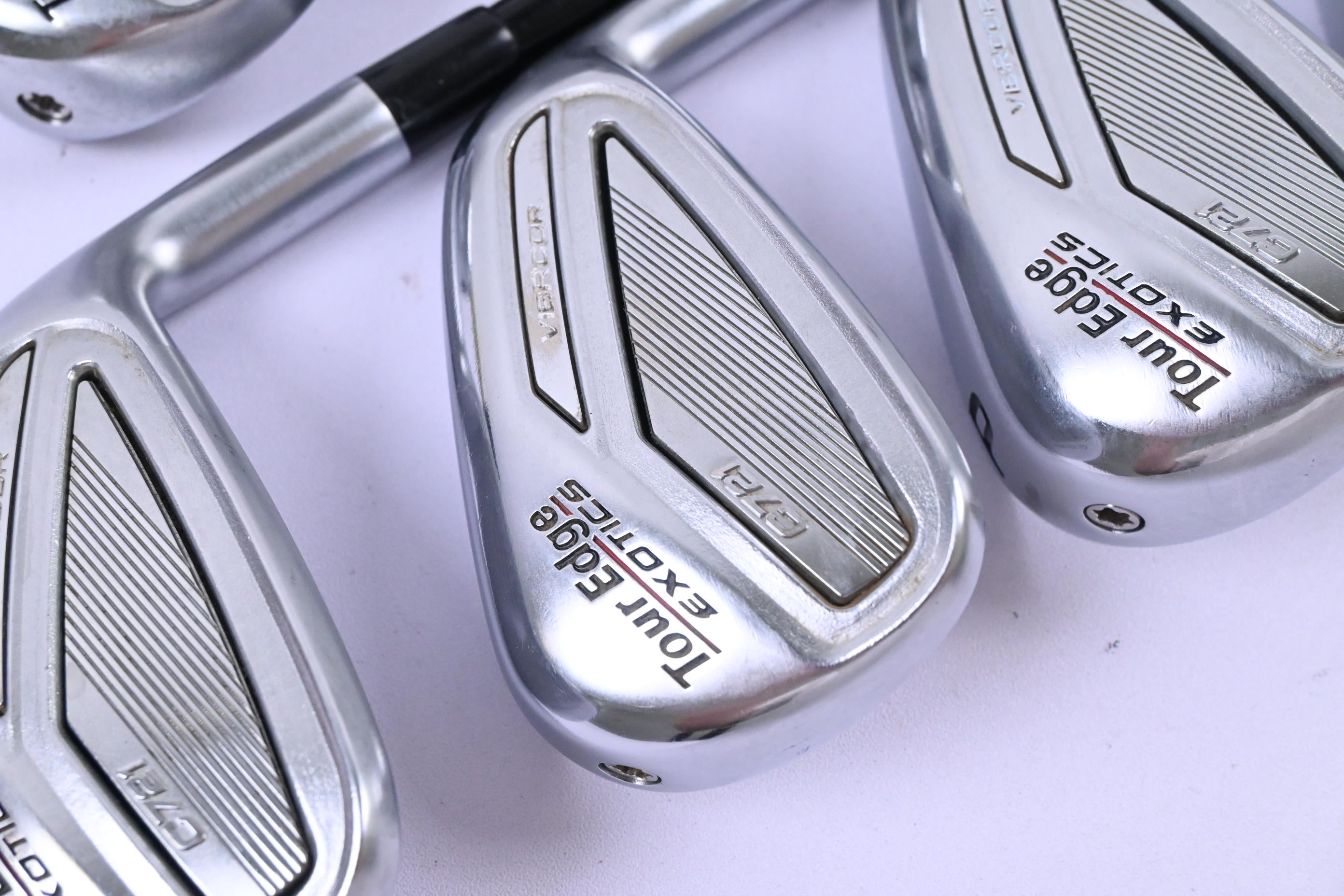 Tour Edge C721 Irons / 5-PW+AW / Regular Flex HZRDUS Smoke Black RDX 80