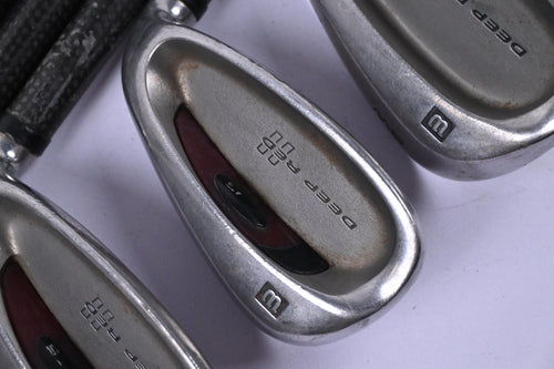 Wilson Deep Red Irons / 3-PW+SW / Regular Flex Wilson Tri-Ply .525 Shaft