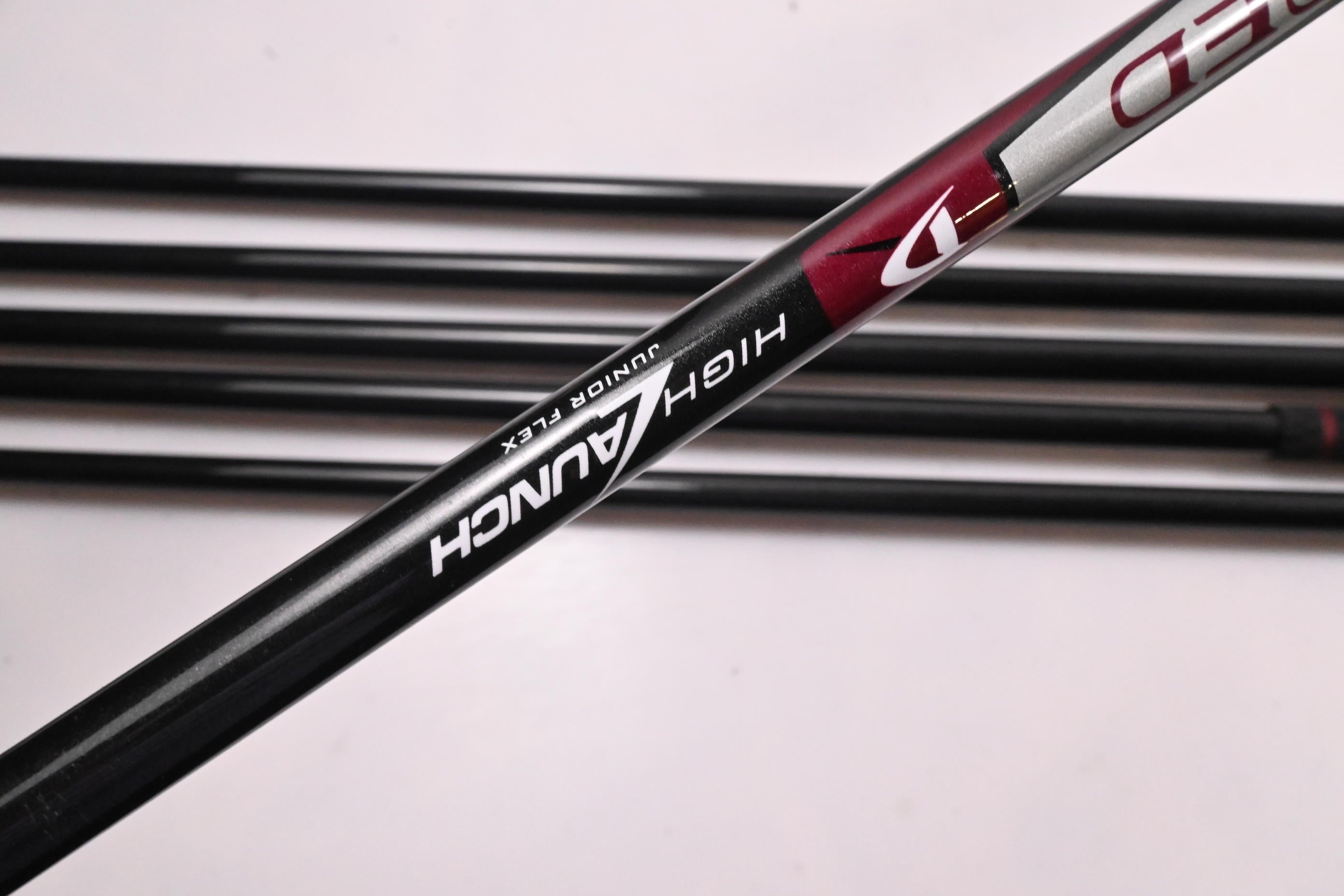 Junior Wilson Deep Red Package Set / Woods, Irons, Bag