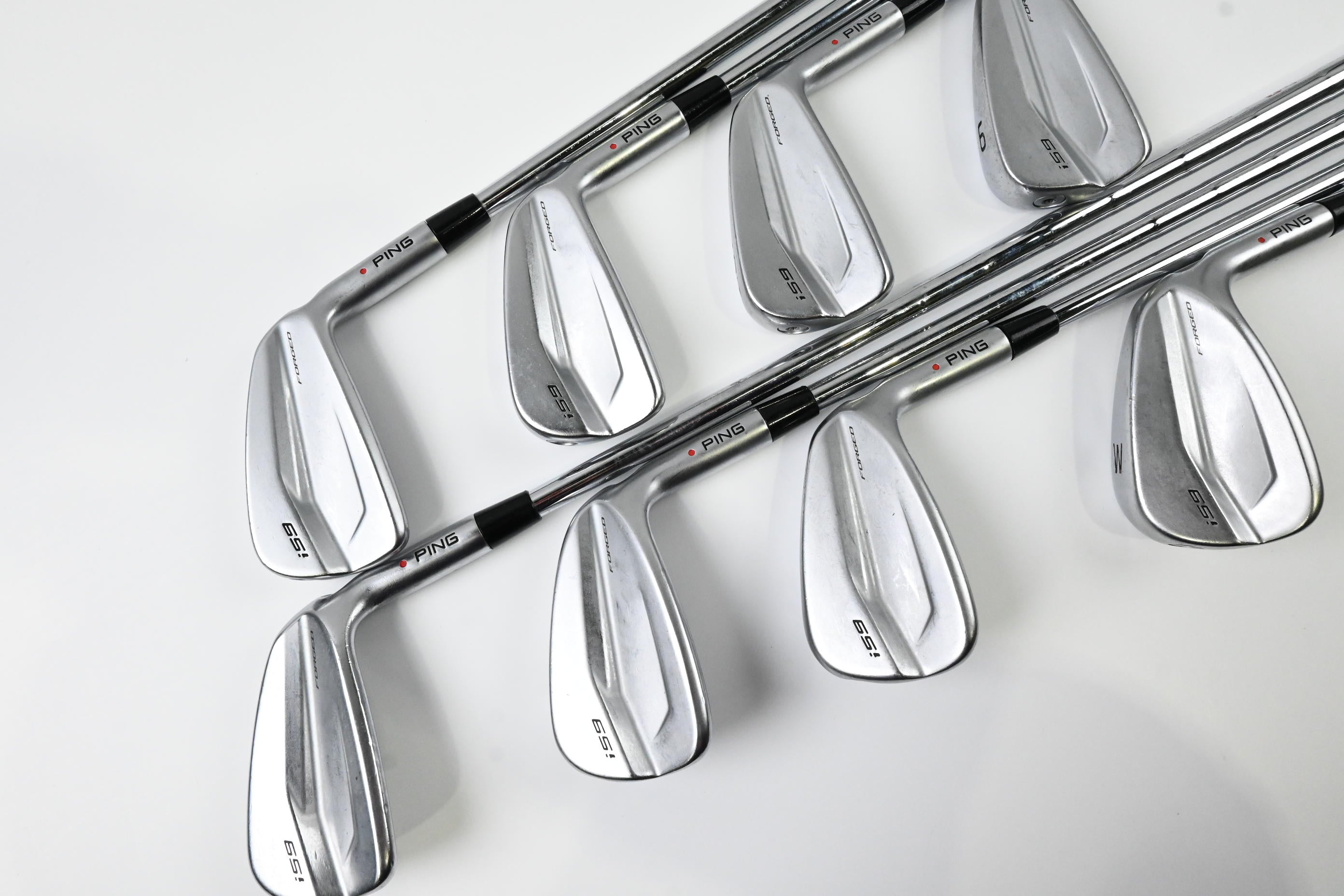 Ping i59 Irons / 3-PW / Red Dot / X-Flex N.S.PRO Modus 3 Tour 105 Shaft