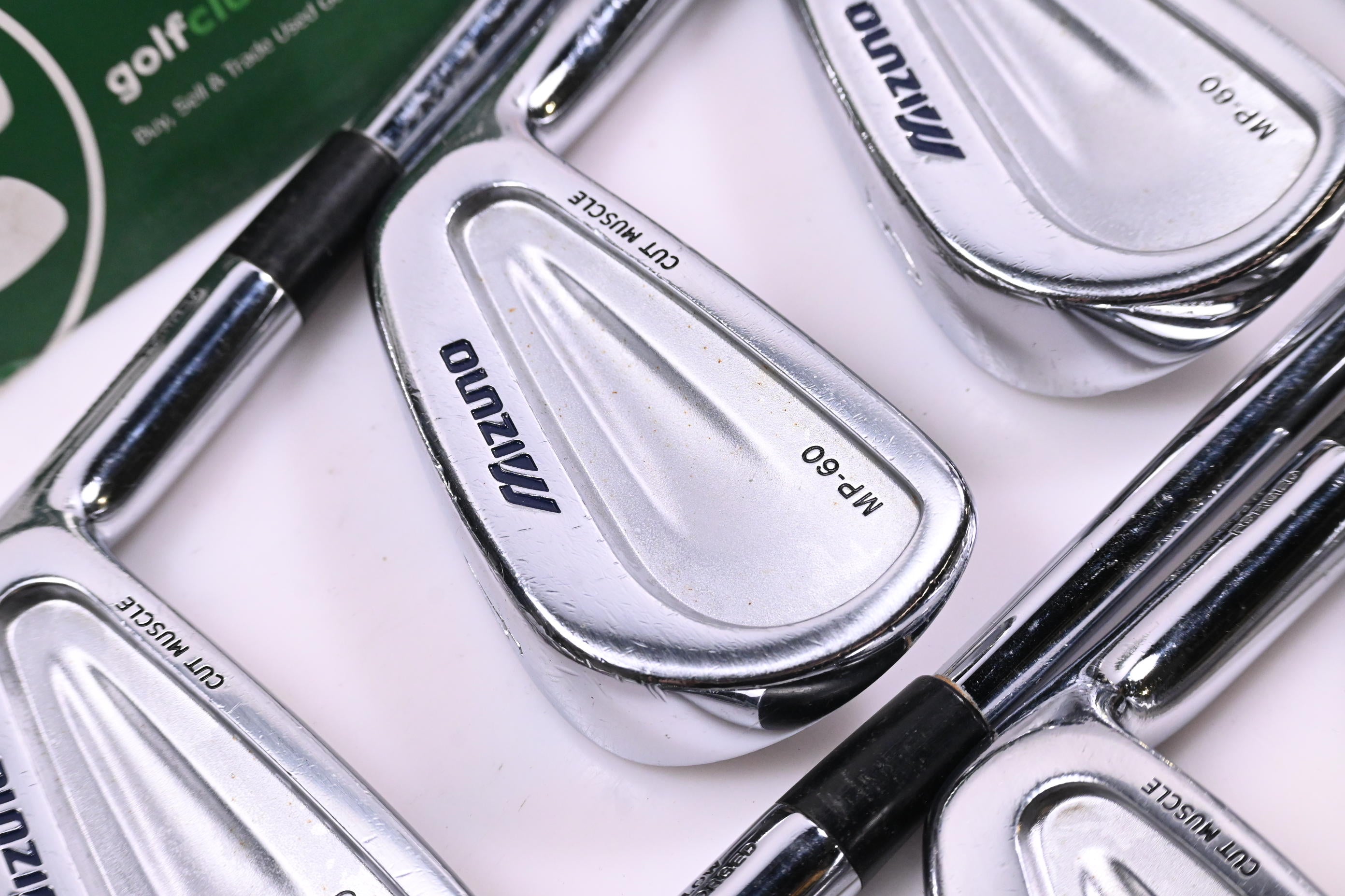 Mizuno MP-60 Irons / 3-PW / Stiff Flex Dynamic Gold S300 Shafts