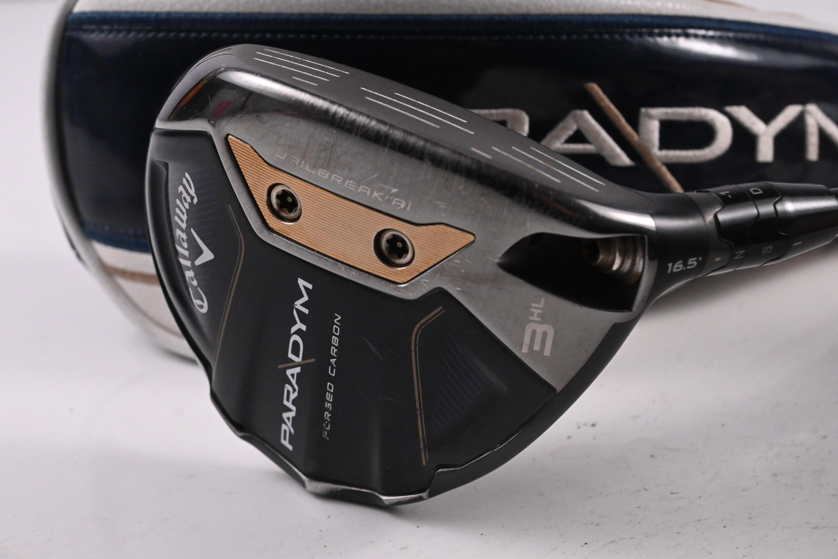 Callaway Paradym #3HL Wood / 16.5 Degree / Stiff Flex Kai'Li White 70 Shaft