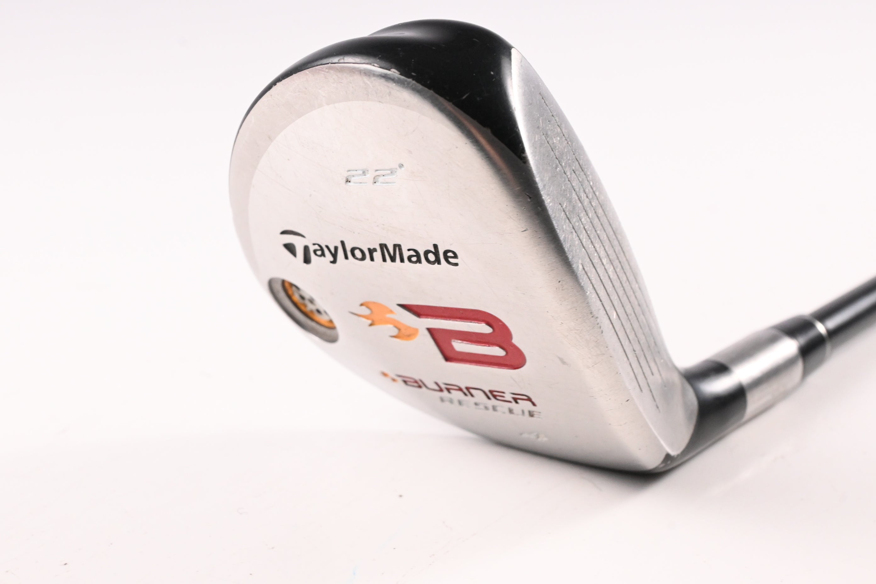 Taylormade Burner 2008 #4 Hybrid / 22 Degree / Regular Flex Burner REAX 60 Shaft