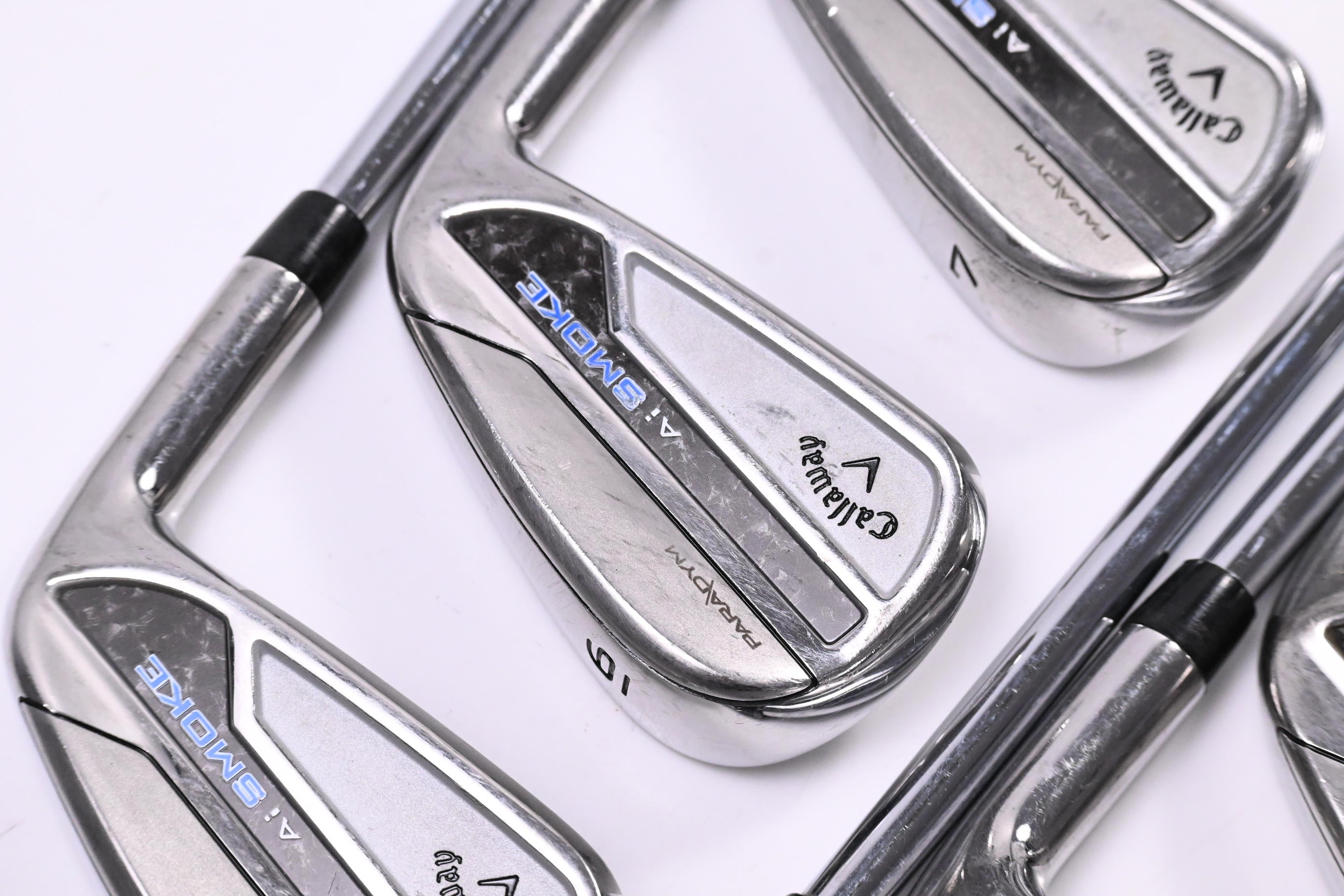 Callaway Paradym Ai Smoke Irons / 5-PW+GW / Regular Flex Elevate MPH 95 Shafts