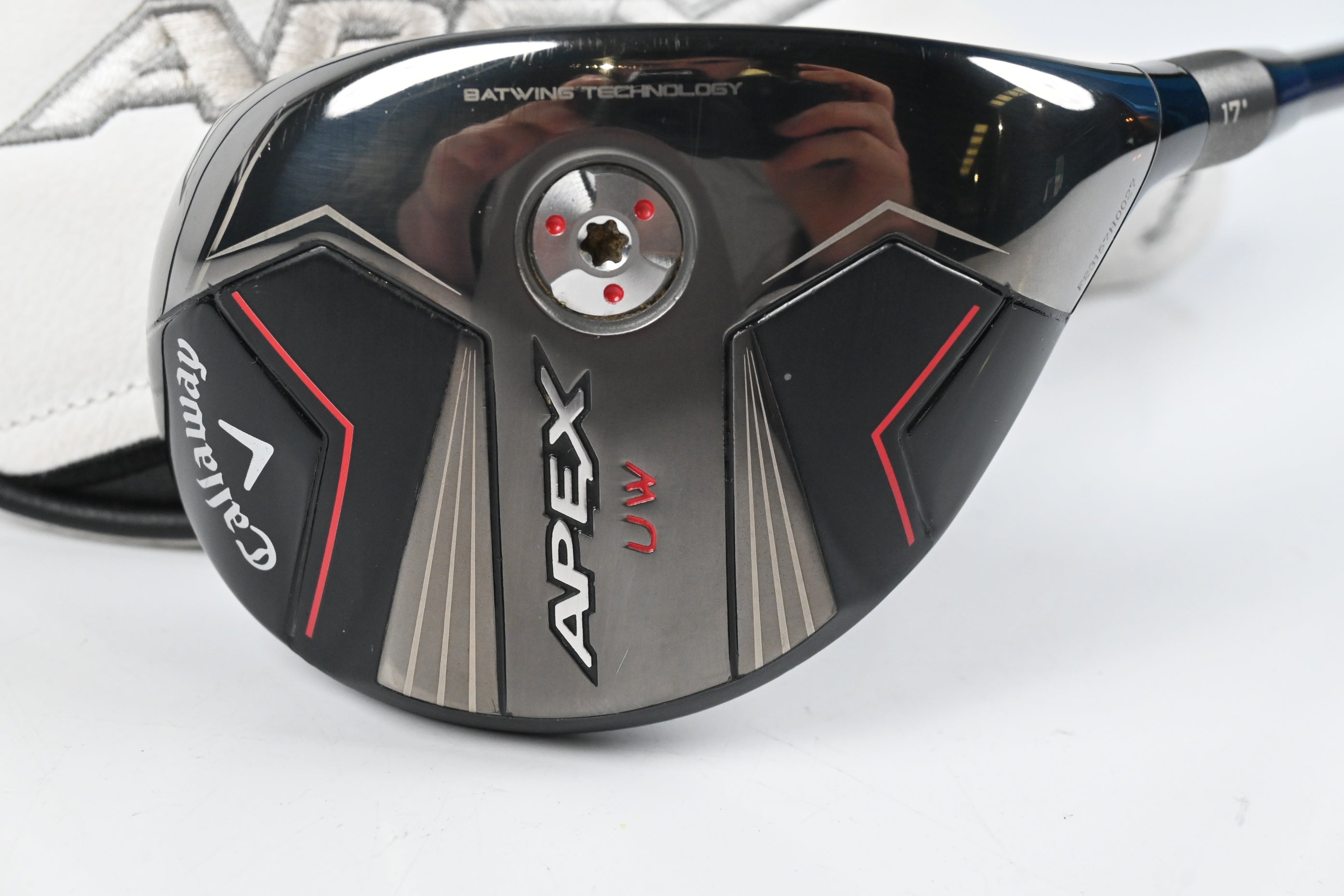 Callaway Apex UW 24 #2 Hybrid / 17 Degree / Stiff Flex MMT Black 70 Shaft