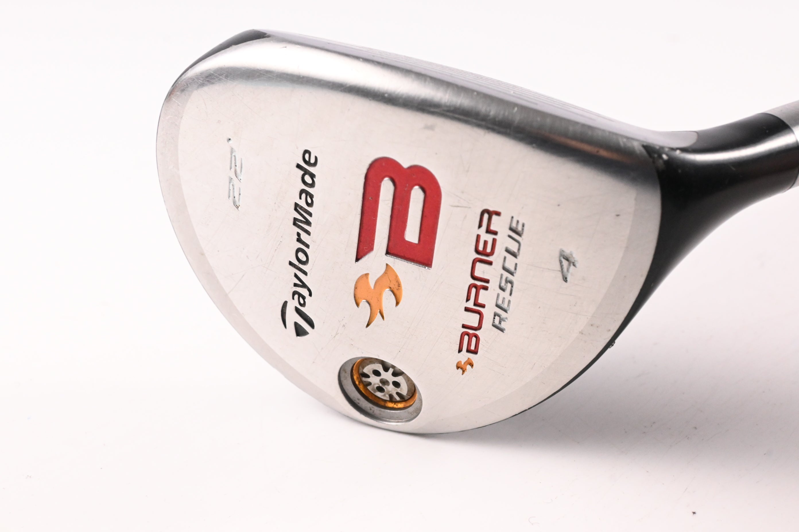 Taylormade Burner 2008 #4 Hybrid / 22 Degree / Regular Flex Burner REAX 60 Shaft