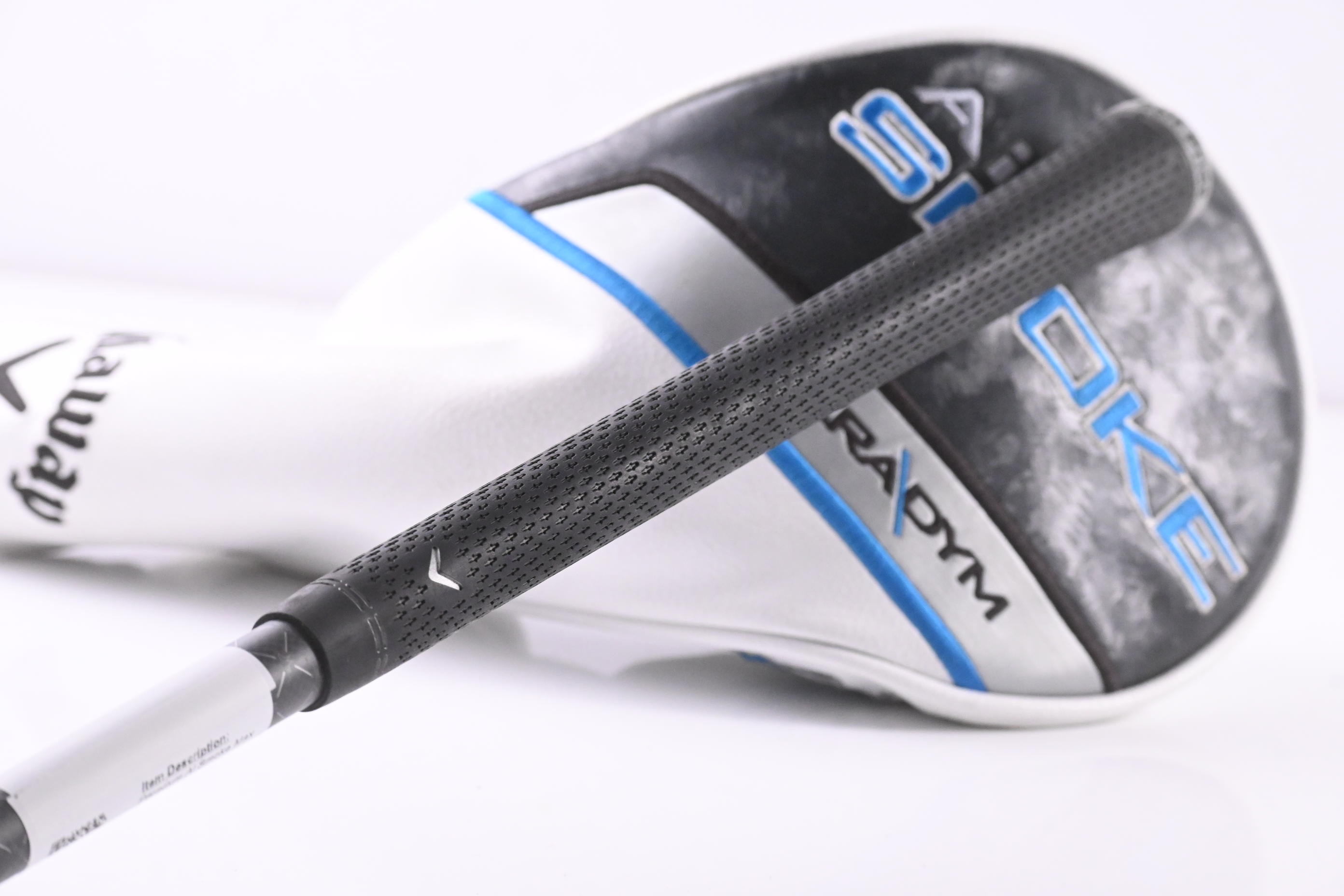 Callaway Paradym Ai Smoke Max Driver / 9 Degree / Stiff Flex Tensei 1K Black 65