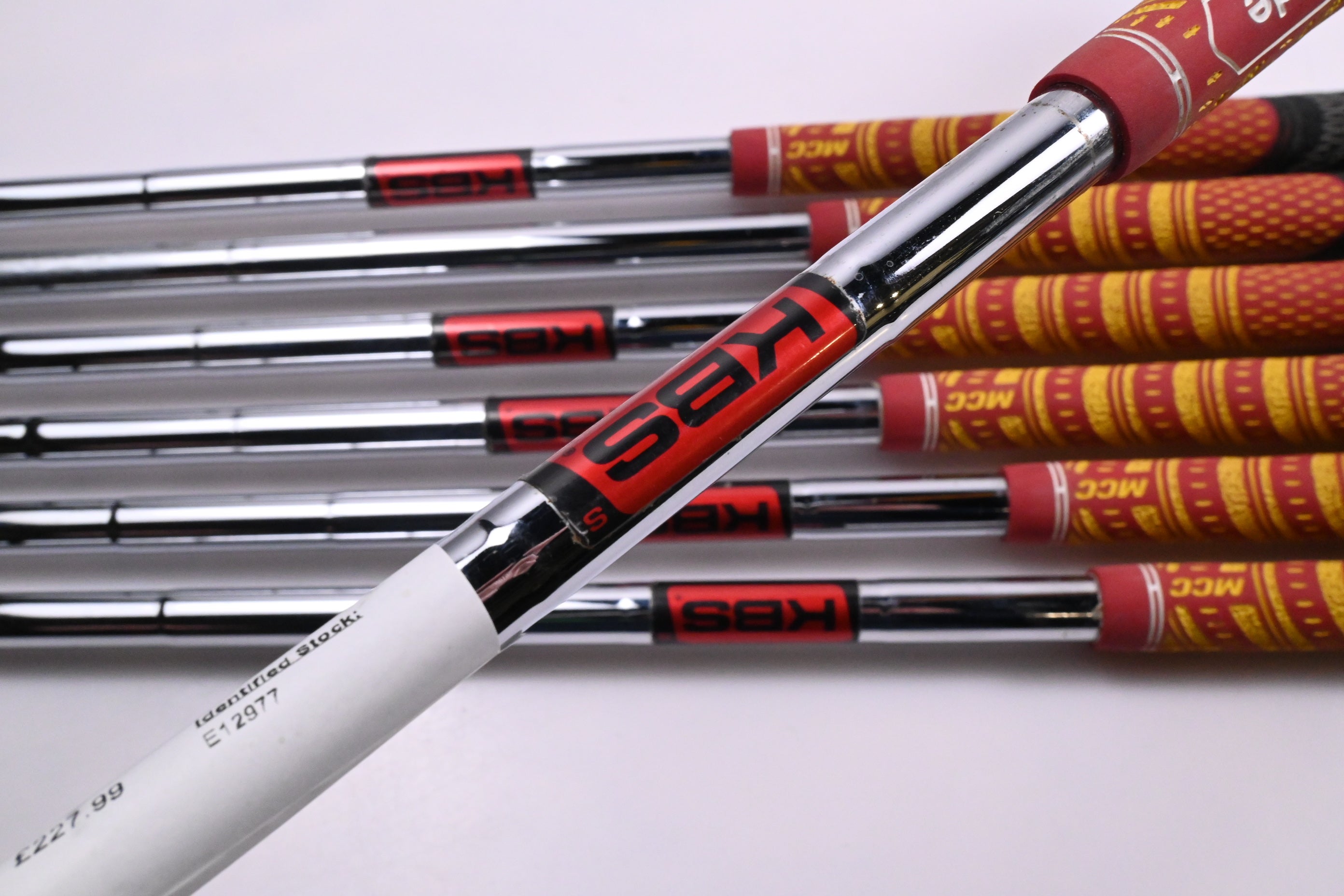 Taylormade M1 2017 Irons / 4-PW / Stiff Flex KBS Tour Shafts