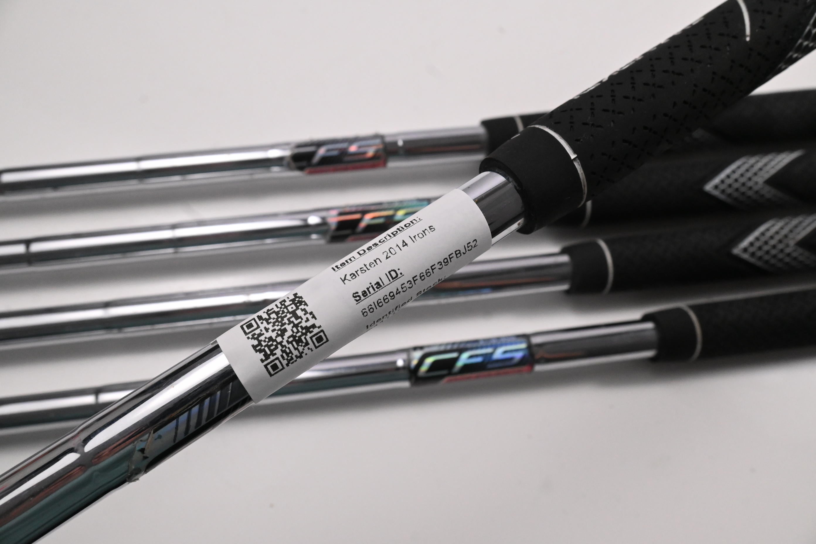 Ping Karsten 2014 Irons / 6-PW / Black Dot / Regular Flex Ping CFS Distance Shafts