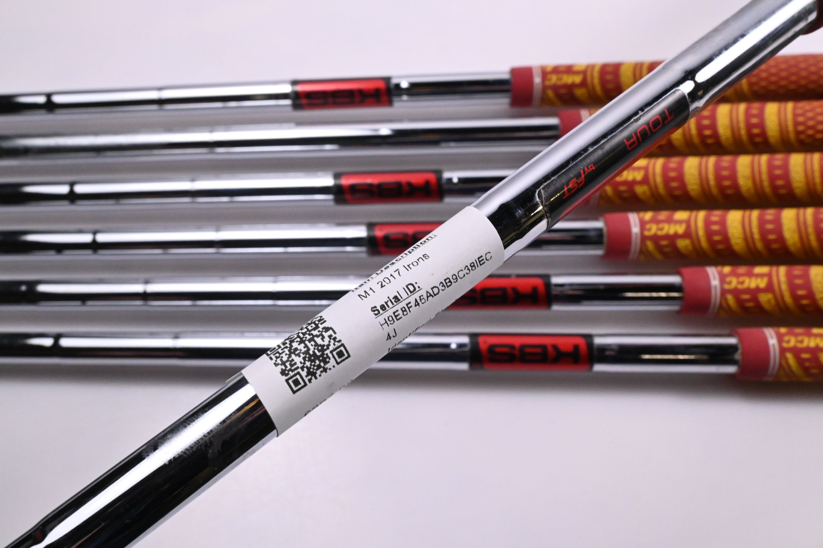 Taylormade M1 2017 Irons / 4-PW / Stiff Flex KBS Tour Shafts