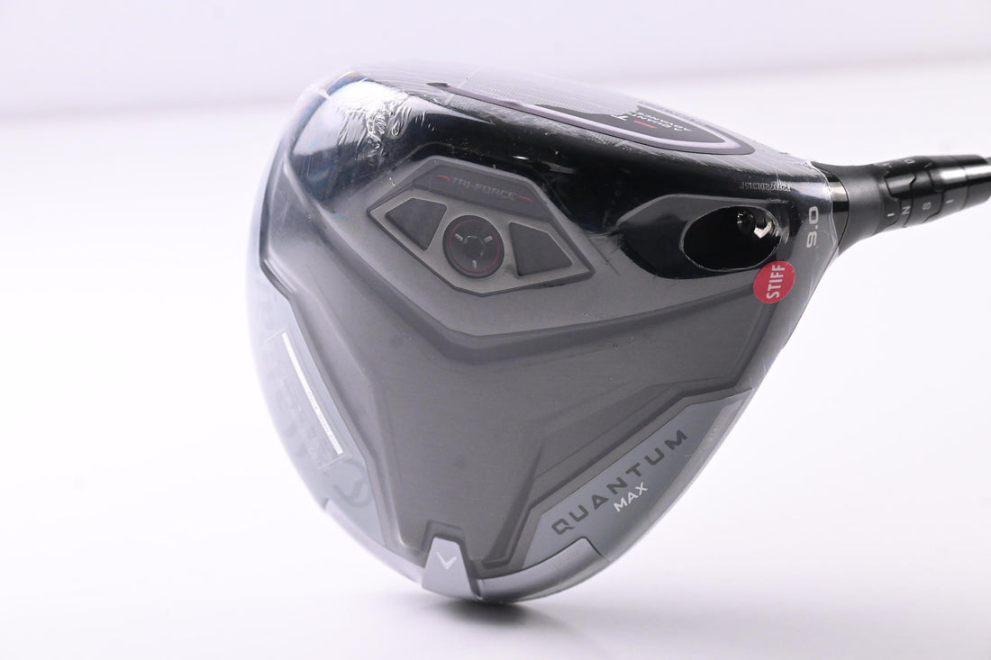 Callaway Quantum Max Driver / 9 Degree / Stiff Flex Denali Frost Silver 60 Shaft