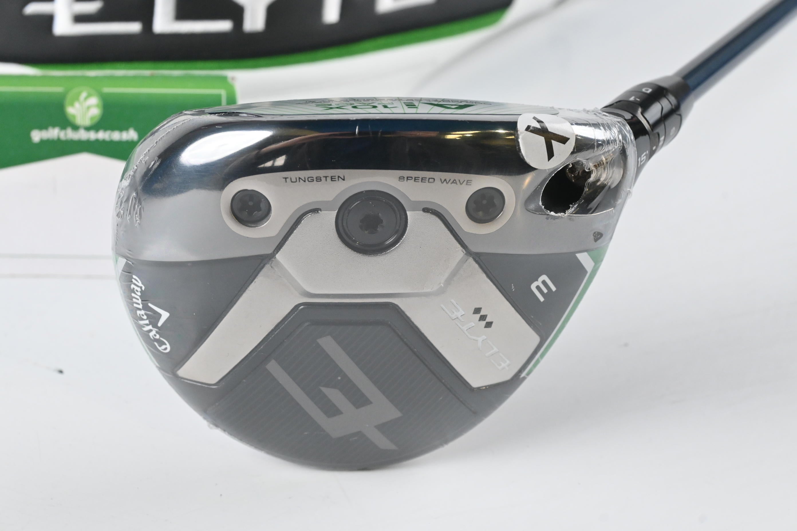 Callaway Elyte Triple Diamond #3 Wood / 15 Degree / TX-Flex Denali Blue 70 Shaft