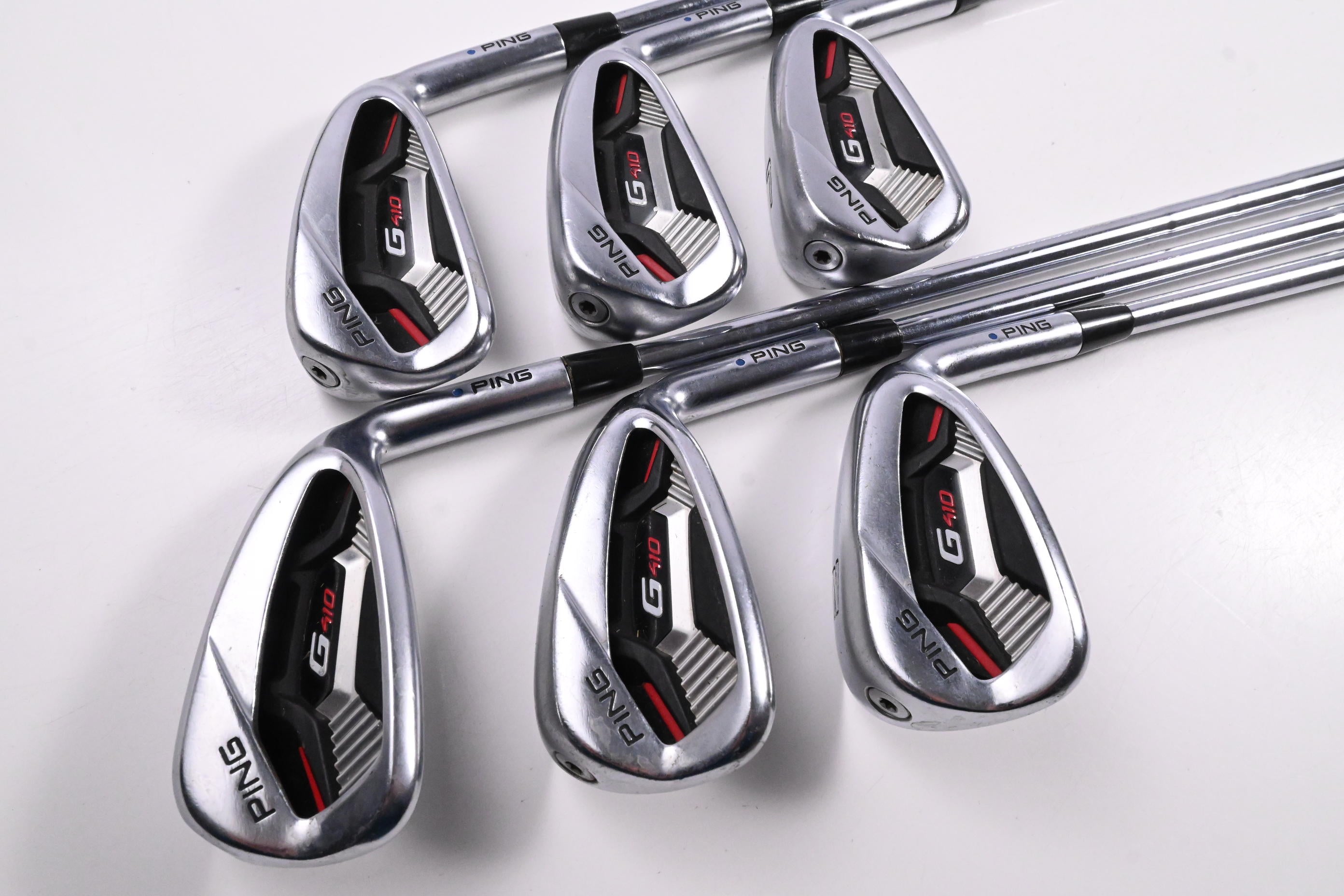 Ping G410 Irons / 5-PW / Blue Dot / Regular Flex N.S.Pro Modus3 Tour Shafts