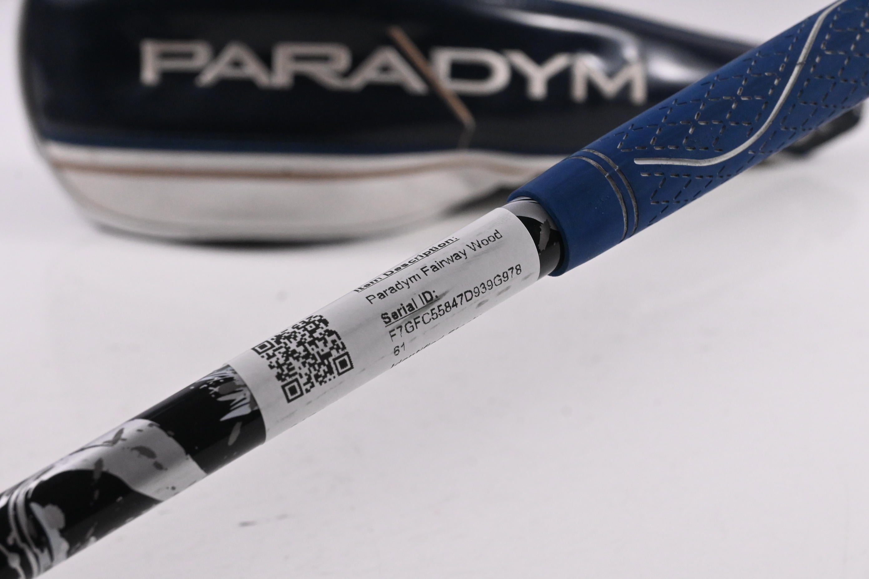 Callaway Paradym #3HL Wood / 16.5 Degree / Stiff Flex Kai'Li White 70 Shaft