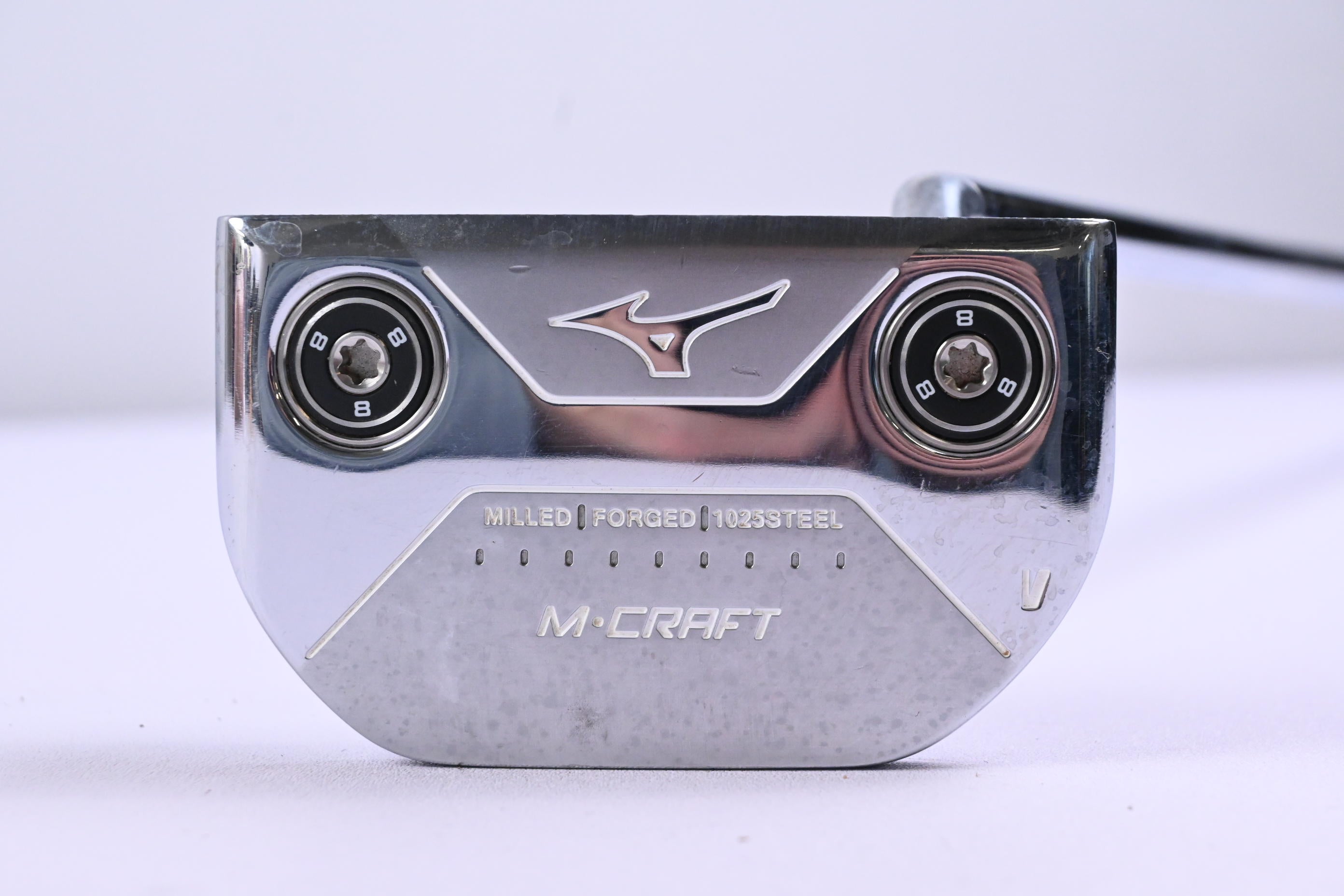Mizuno M-Craft White Satin V Putter / 34 Inch