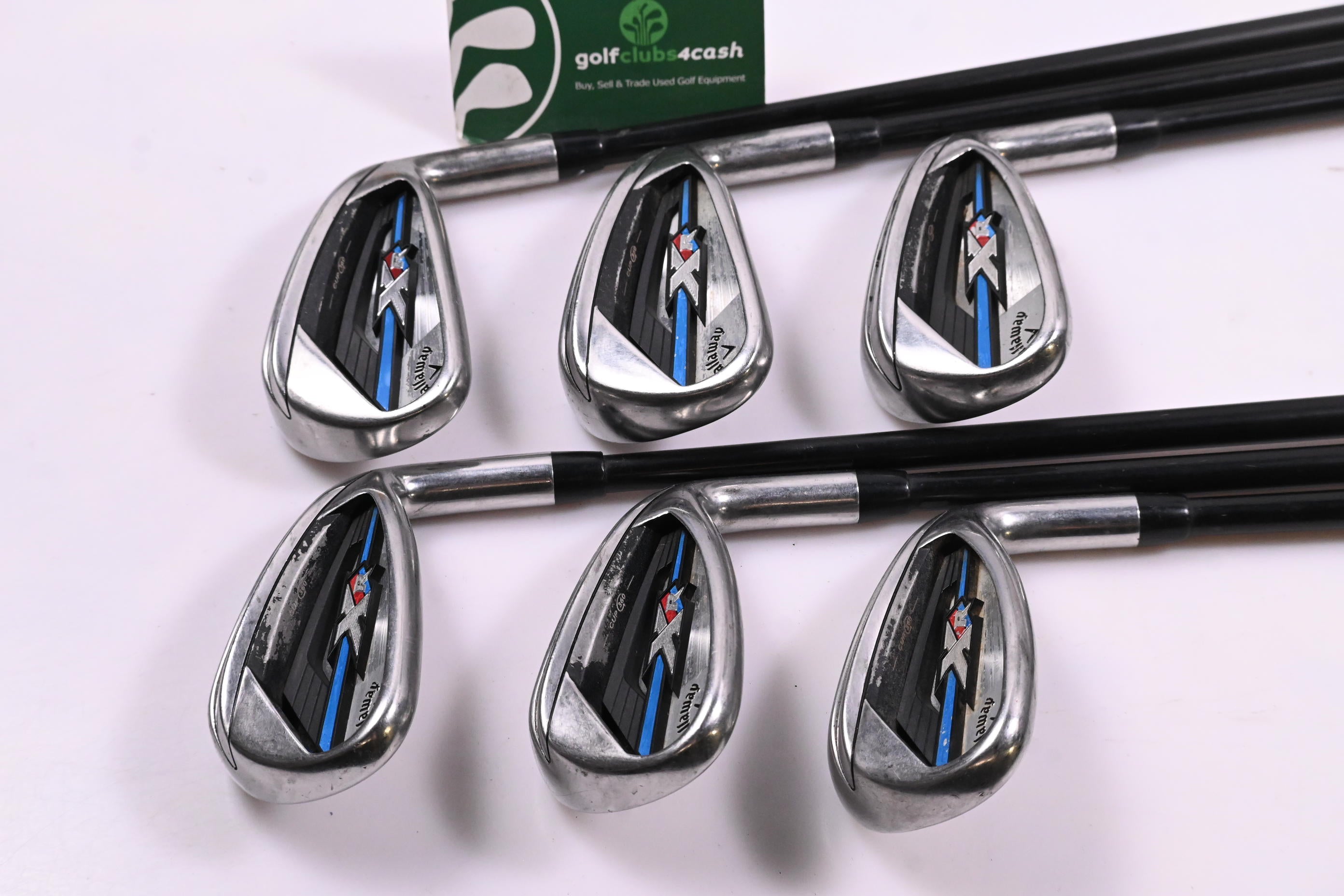 Callaway XR OS Irons / 6-PW+GW / Regular Flex Fubuki AT 55 Shafts