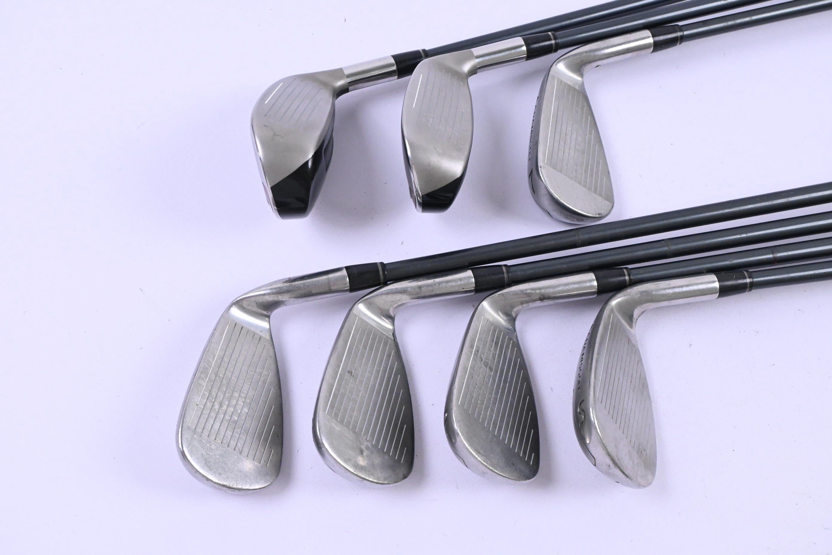 Left Hand Adams Idea A12 OS Hybrid Combo Irons / 5-SW / Senior Flex Idea A12 OS