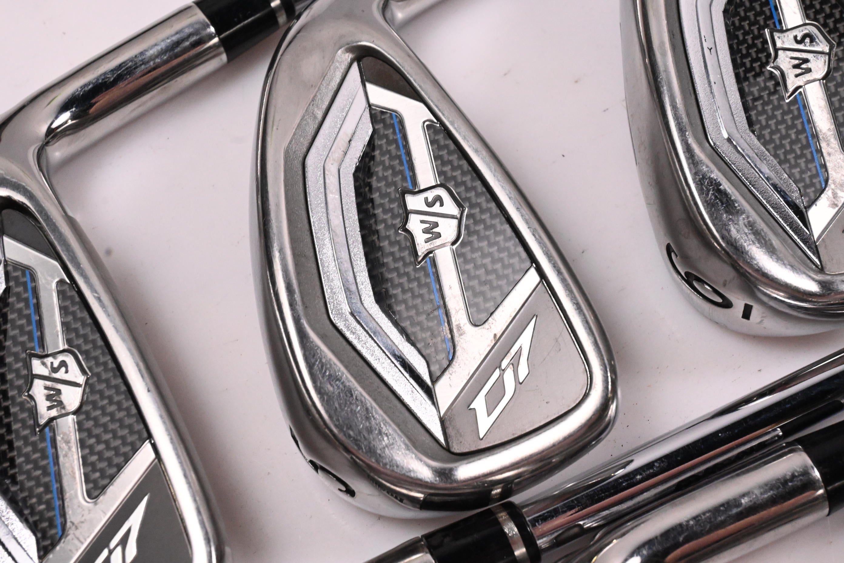 Wilson D7 Irons / 4-PW+GW / Stiff Flex KBS Tour 105 Shafts
