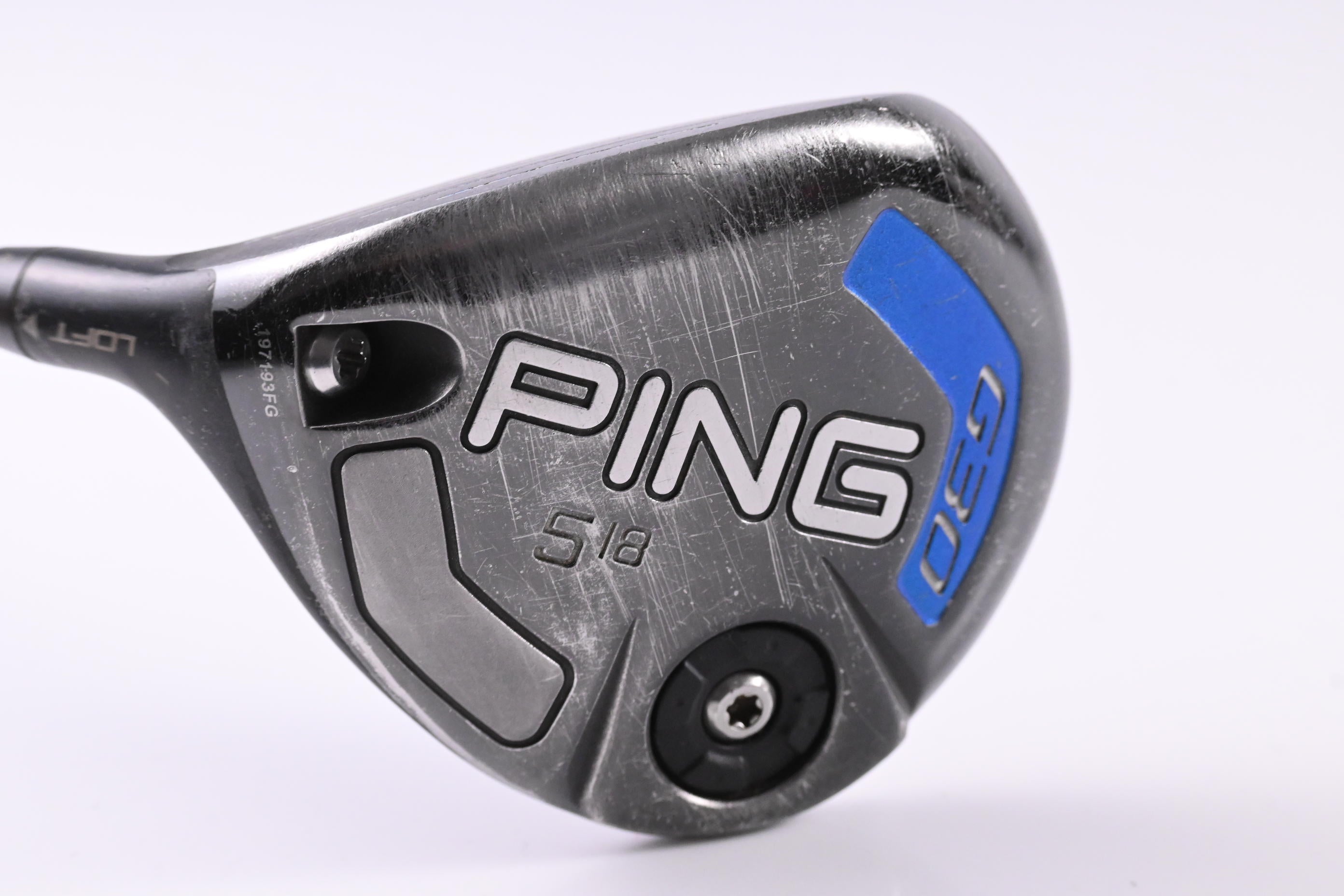 Left Hand Ping G30 #5 Wood / 18 Degree / Regular Flex Ping TFC 419 Shaft