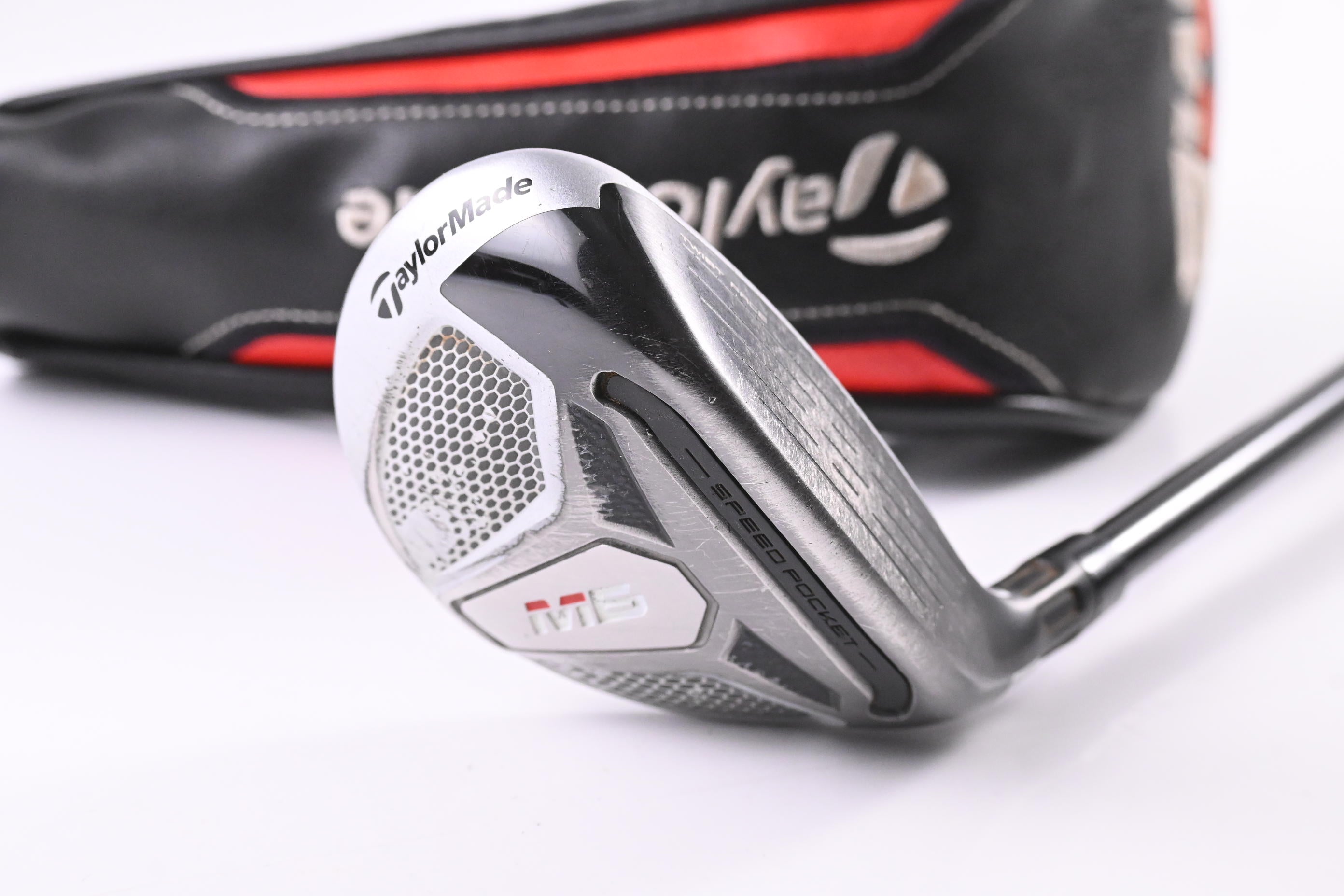Taylormade M6 #3 Hybrid / 19 Degree / Regular Flex Fujikura Atmos Orange 6 Shaft