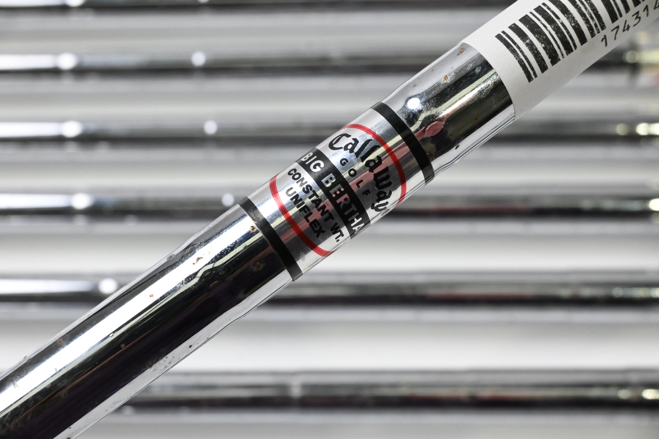 Callaway Big Bertha 2004 Irons / 4-PW+GW+SW / Uniflex Callaway Big Bertha Shaft