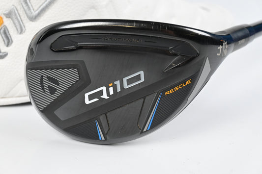 Taylormade Qi10 #4 Hybrid / 22 Degree / Regular Flex Fujikura Ventus TR Blue 6