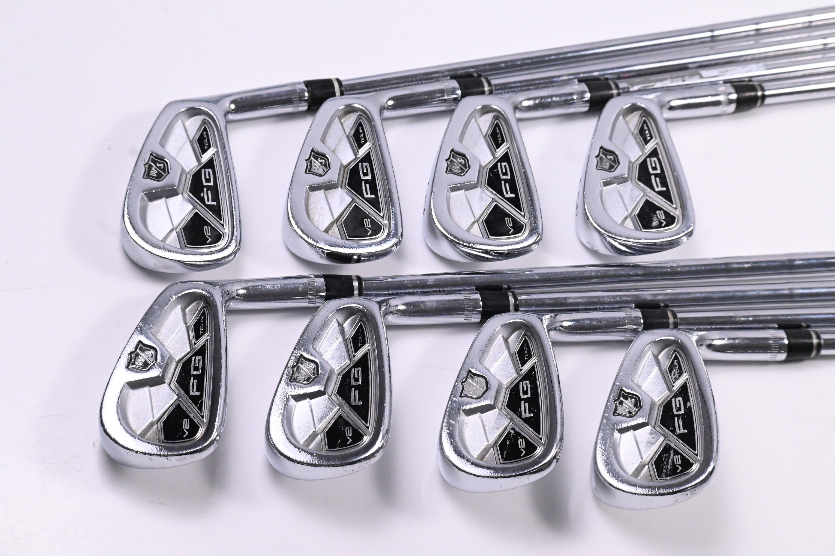 Wilson FG Tour V2 Irons / 3-PW / Stiff Flex KBS Tour Shafts