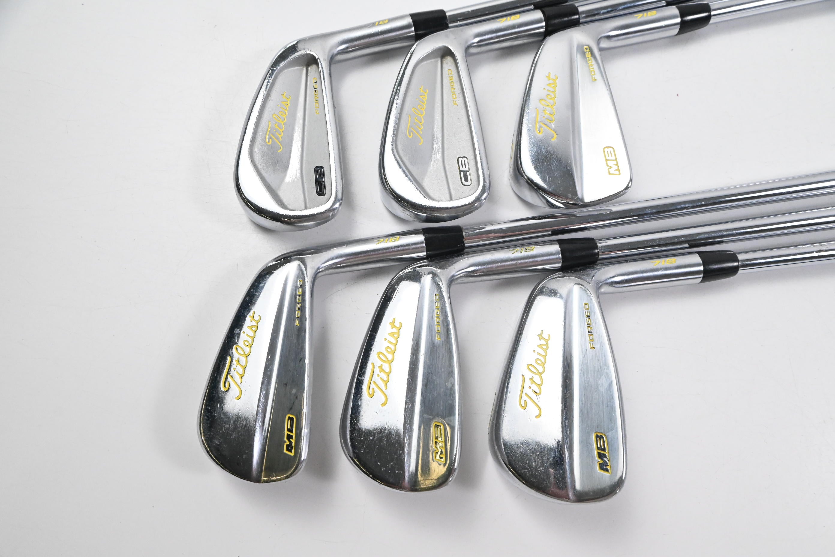Titleist 718 MB/CB Combo Irons / 4-9i / X-Flex Project X Precision Shafts