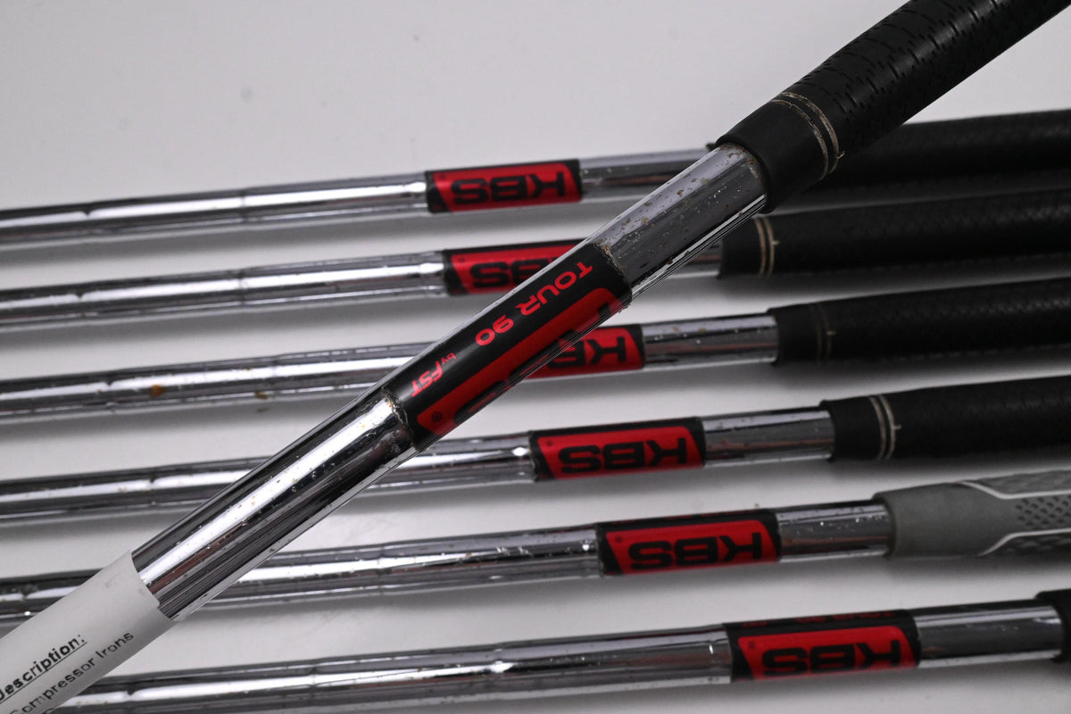 Benross HTX Compressor Irons / 5-PW+GW / Regular Flex KBS Tour 90 Shafts