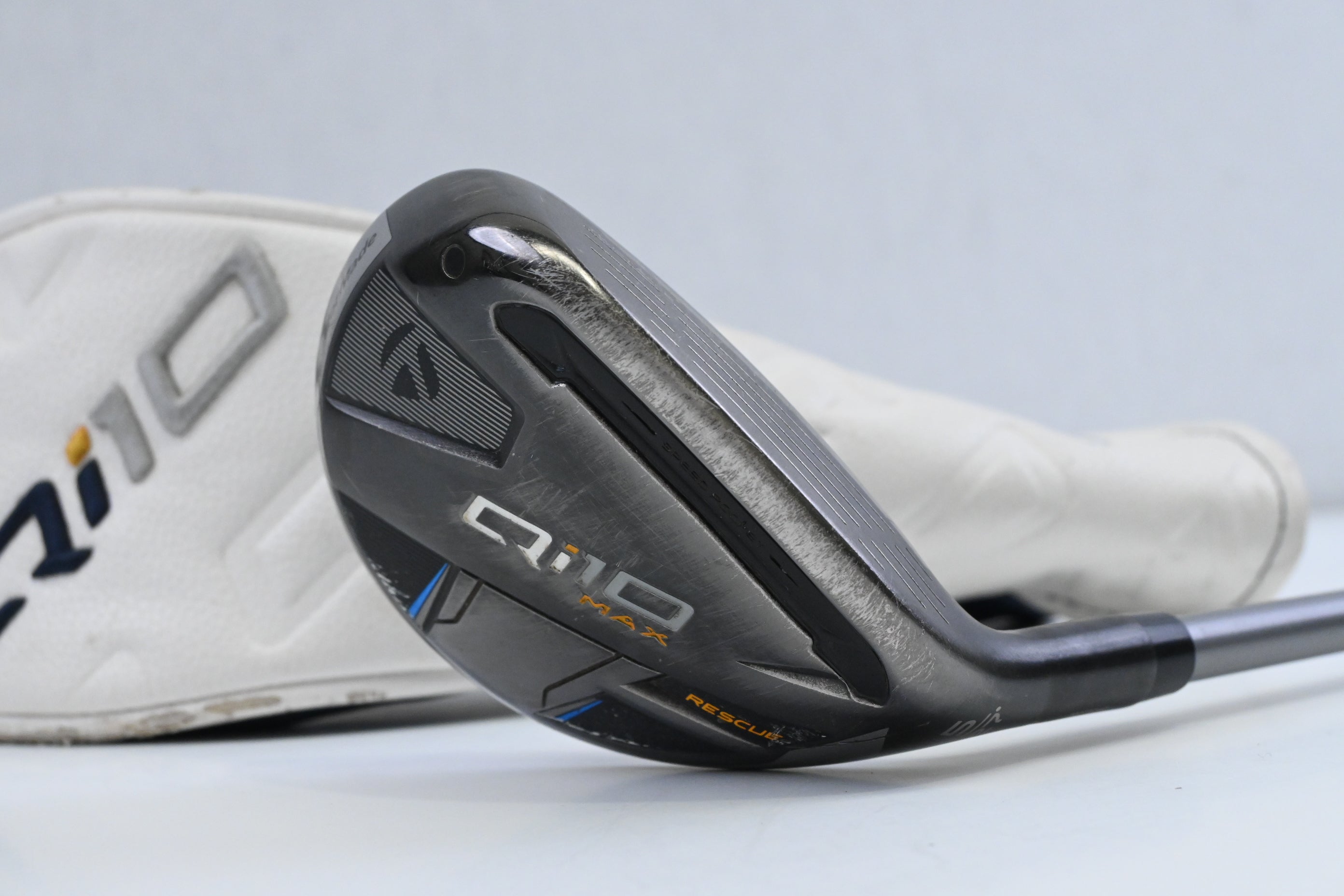 Taylormade Qi10 Max #5 Hybrid / 27 Degree / Regular Flex Fujikura Speeder NX TCS