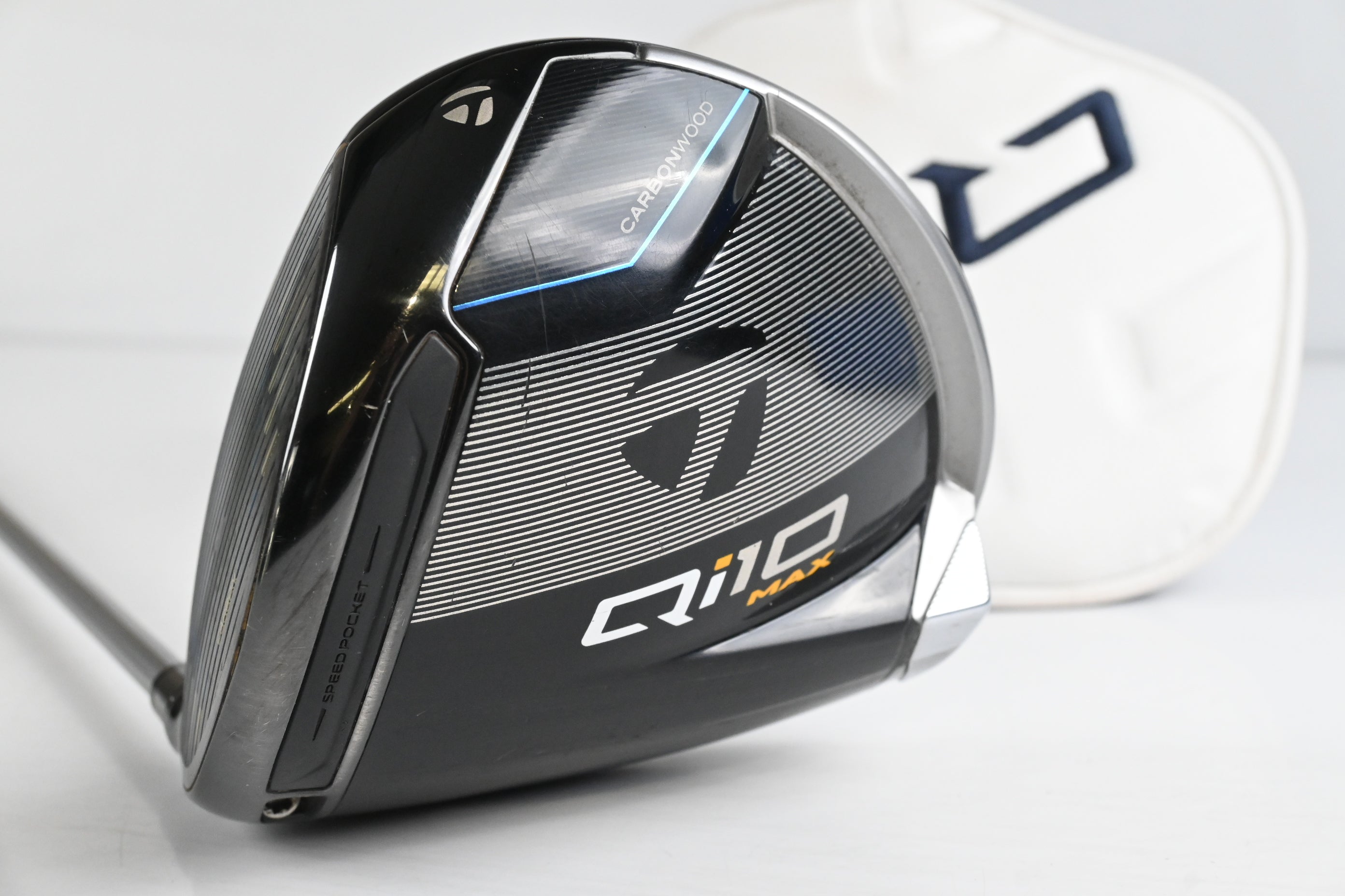 Left Hand Taylormade Qi10 Max Driver / 10.5 Degree / Regular Flex Speeder NX TCS
