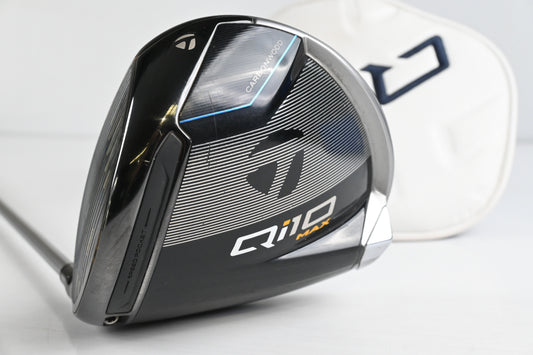 Left Hand Taylormade Qi10 Max Driver / 10.5 Degree / Regular Flex Speeder NX TCS