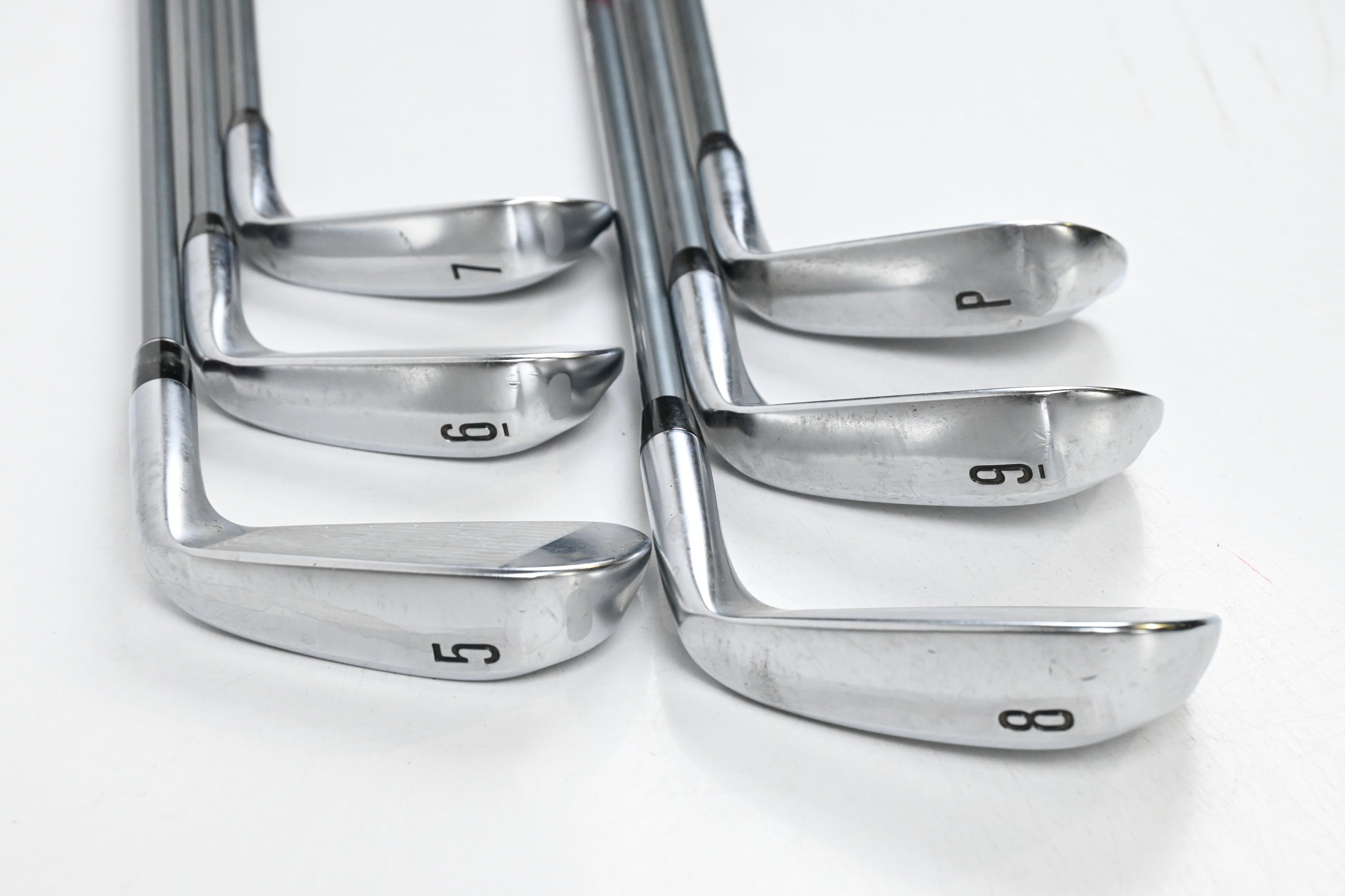 Left Hand Srixon ZXi5 Irons / 5-PW / Stiff Flex Speeder NX 60 Shafts