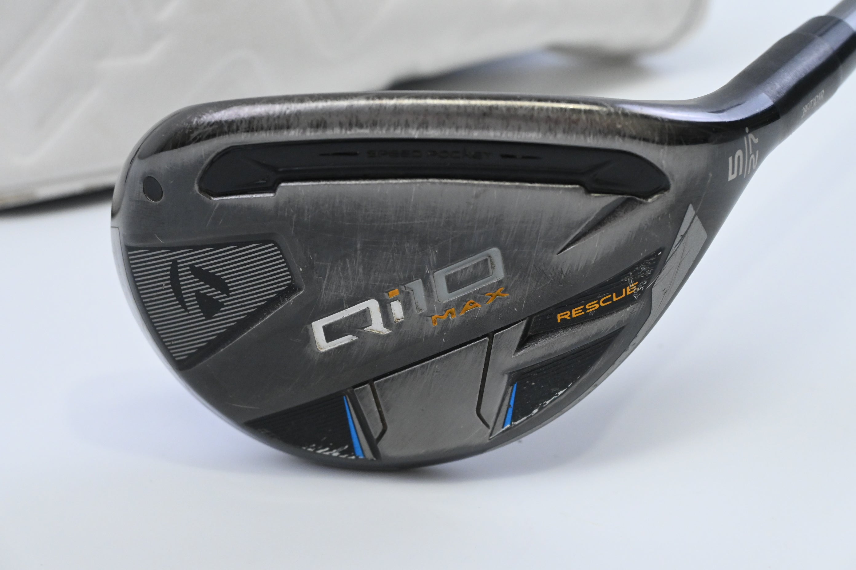 Taylormade Qi10 Max #5 Hybrid / 27 Degree / Regular Flex Fujikura Speeder NX TCS