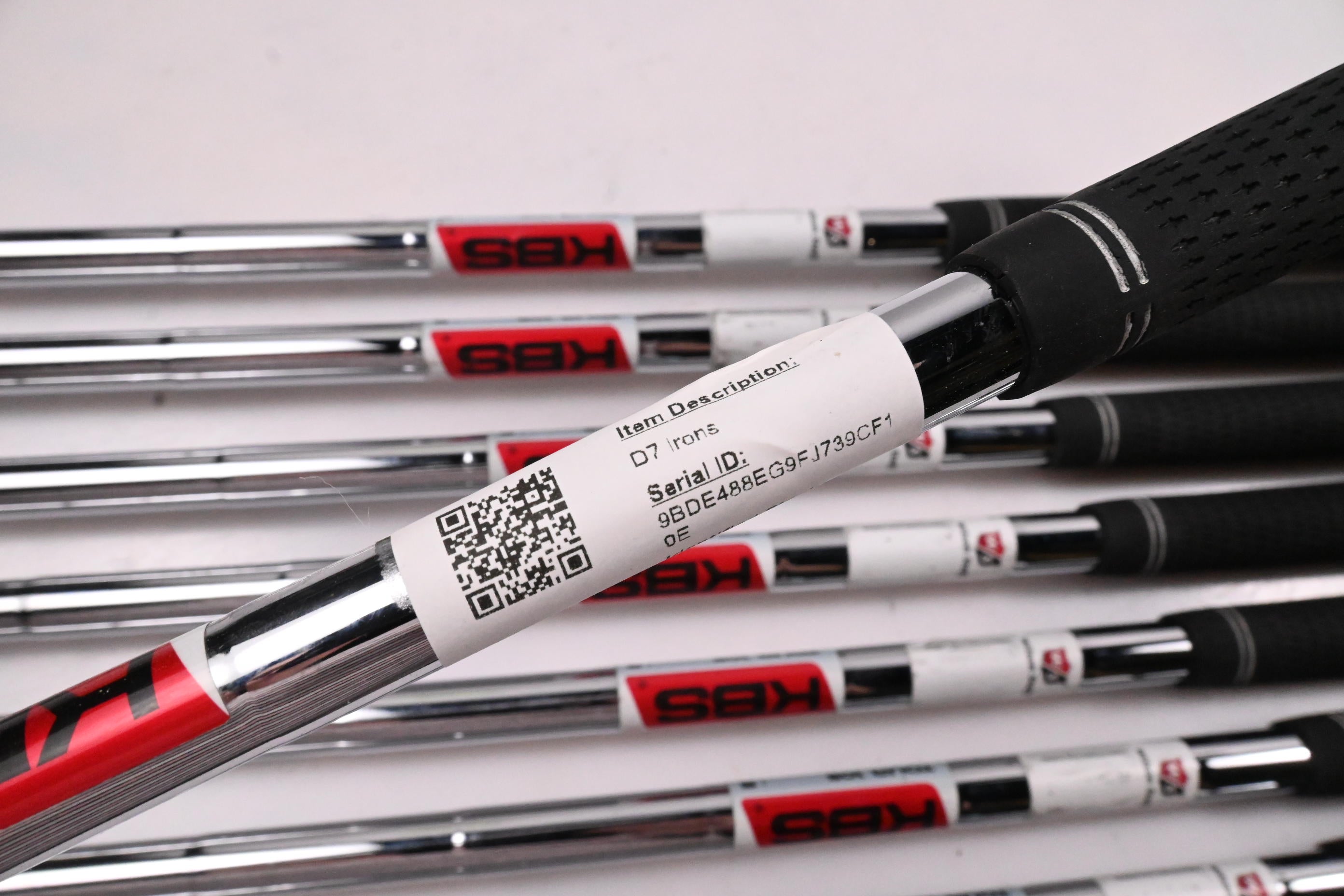 Wilson D7 Irons / 4-PW+GW / Stiff Flex KBS Tour 105 Shafts