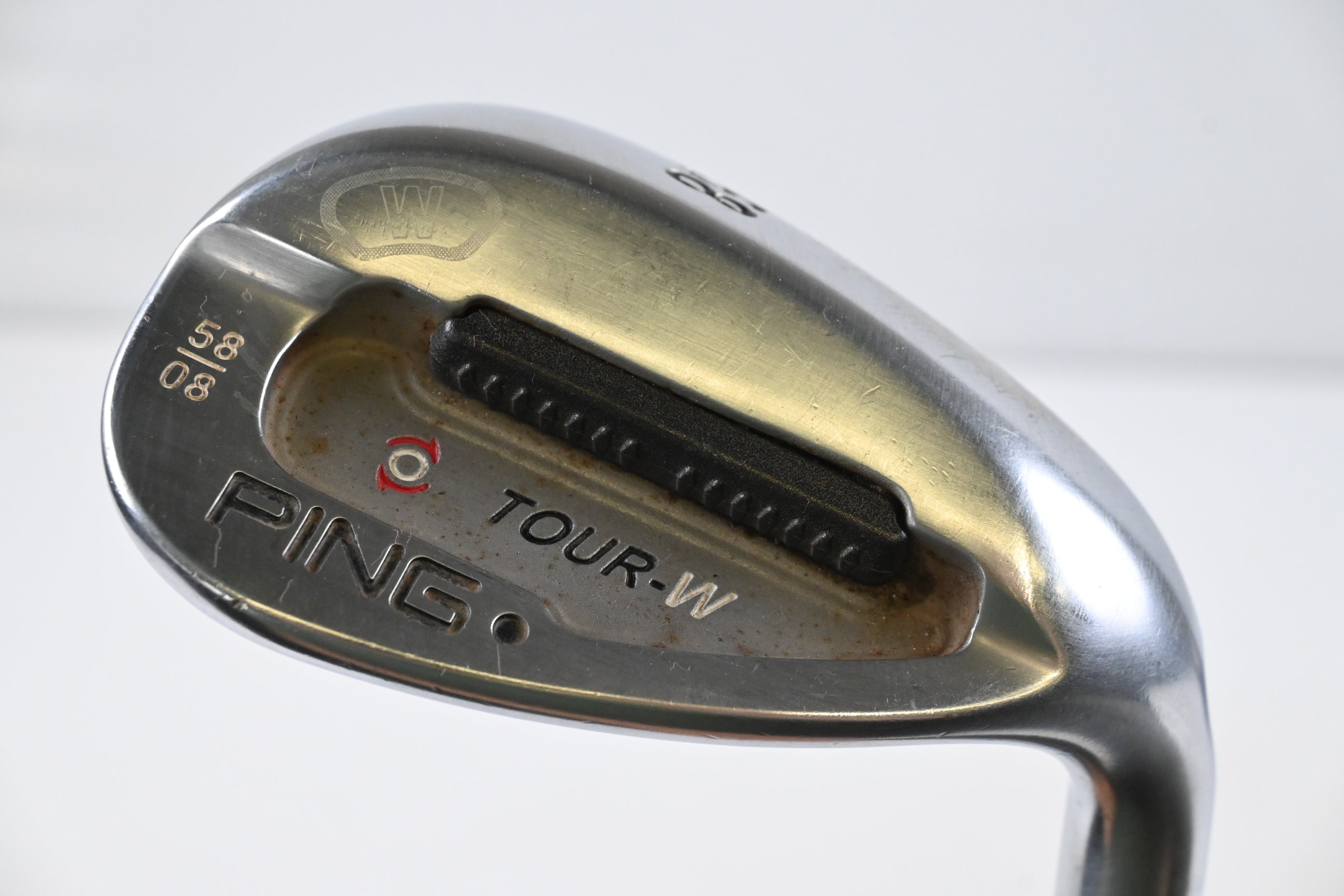 Ping Tour-W Lob Wedge / 58 Degree / Black Dot / Stiff Flex Ping AWT Steel Shaft